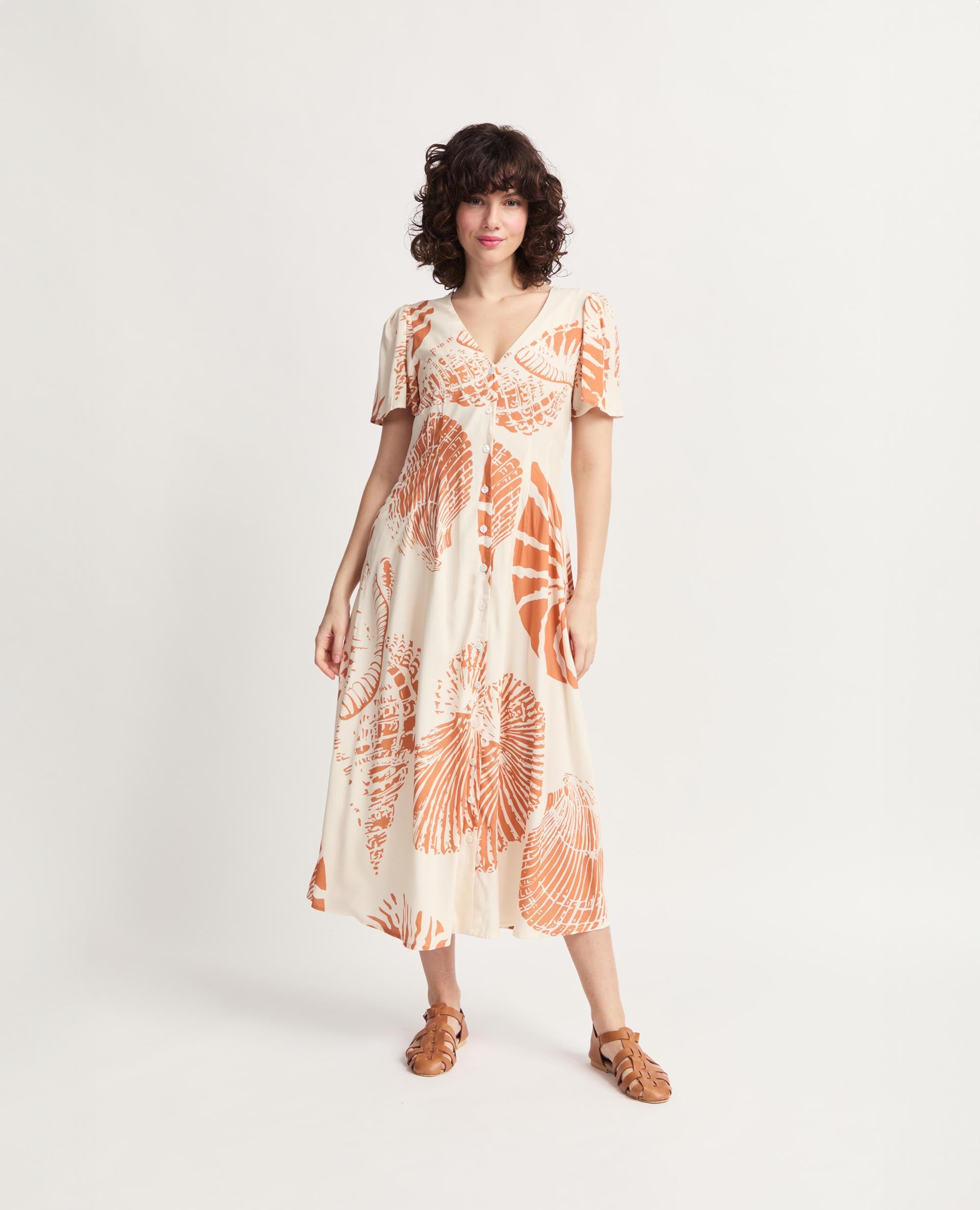 Zorya | Flutter Sleeve Dress