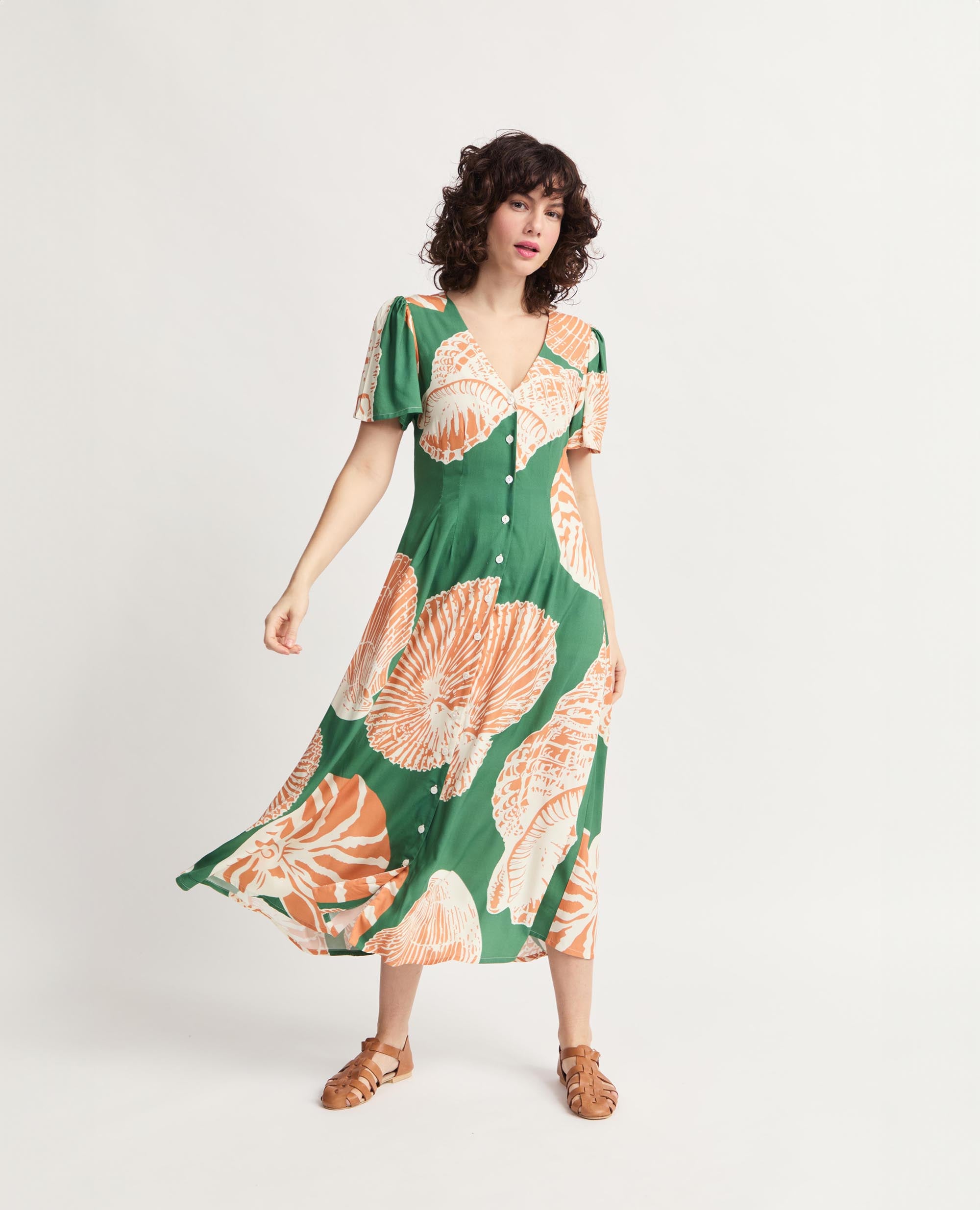 Zorya | Flutter Sleeve Dress