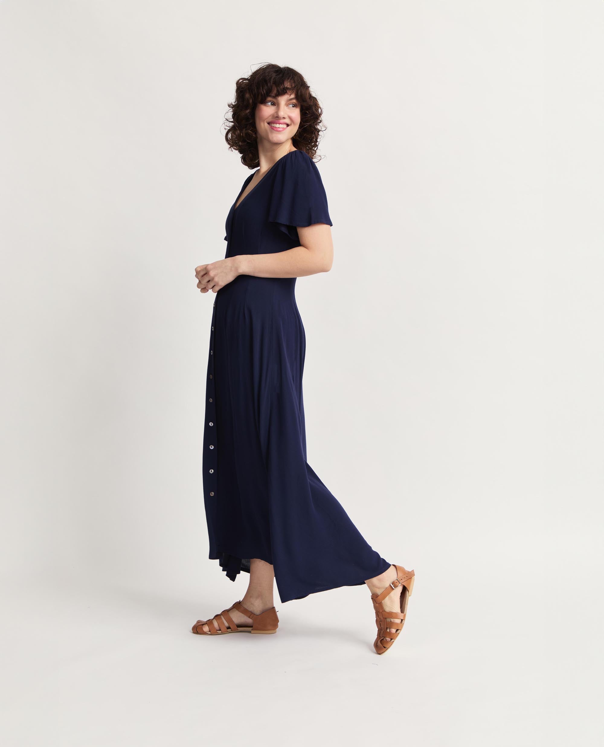 Zorya | Flutter Sleeve Dress