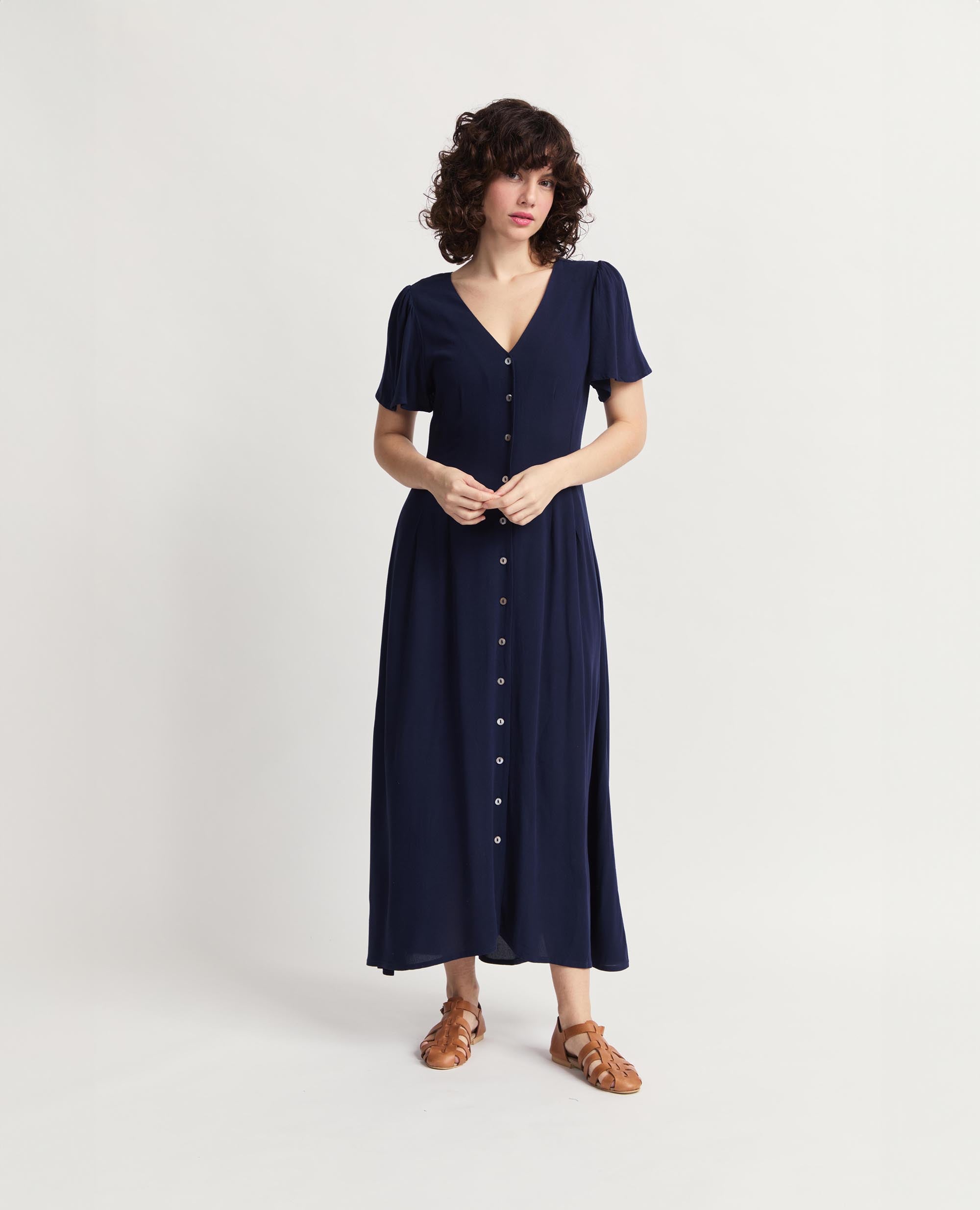 Zorya | Flutter Sleeve Dress