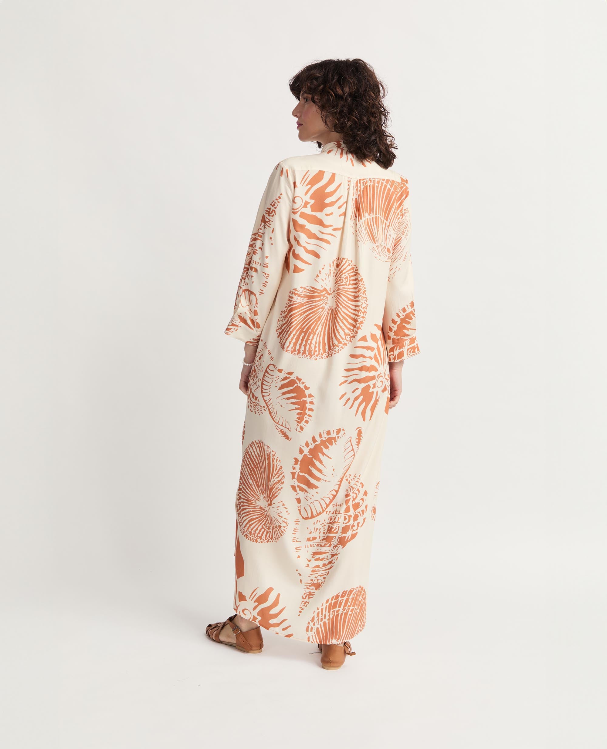 Zanzi | Shell Relaxed Maxi Dress