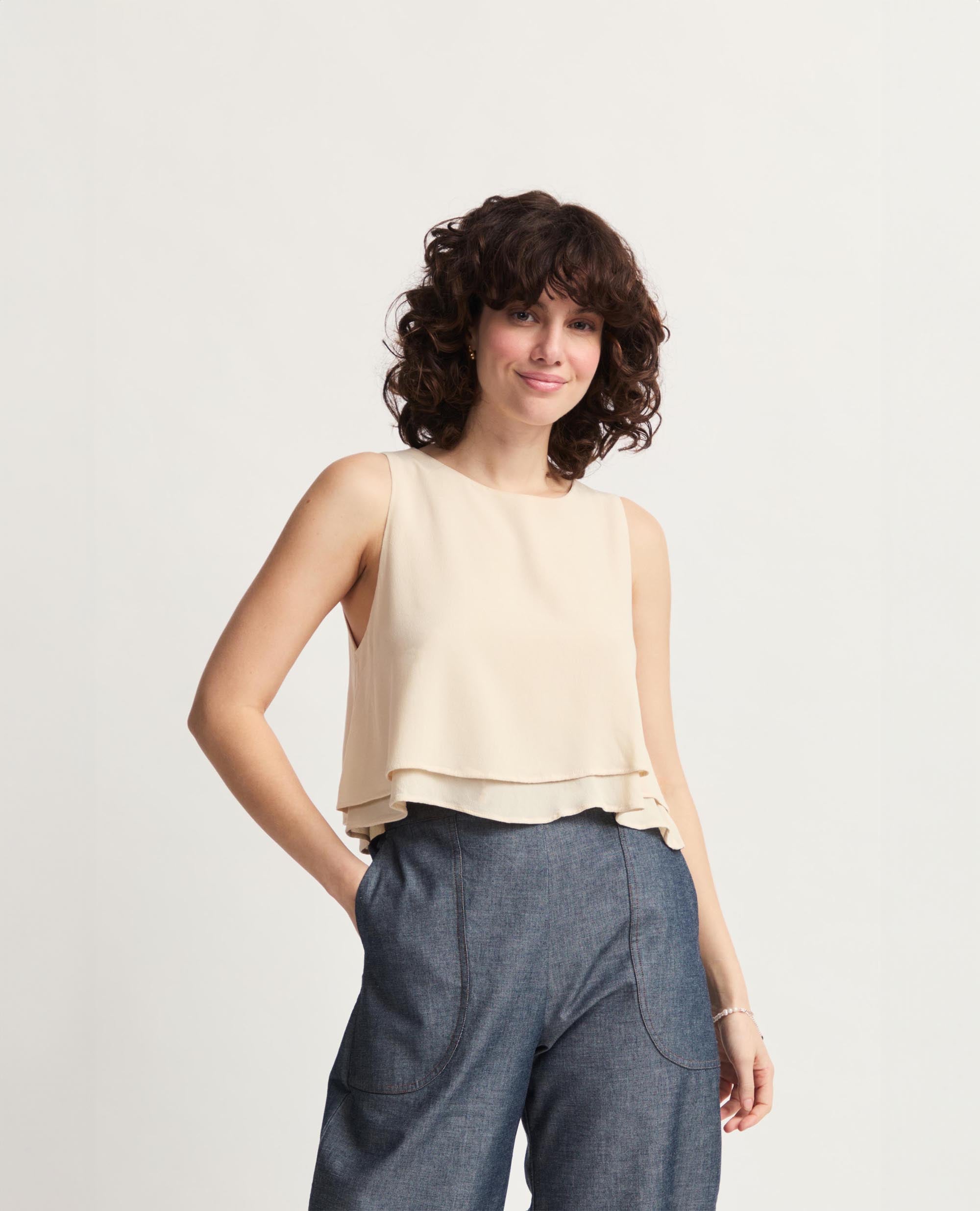 Willa | Cropped Blouse