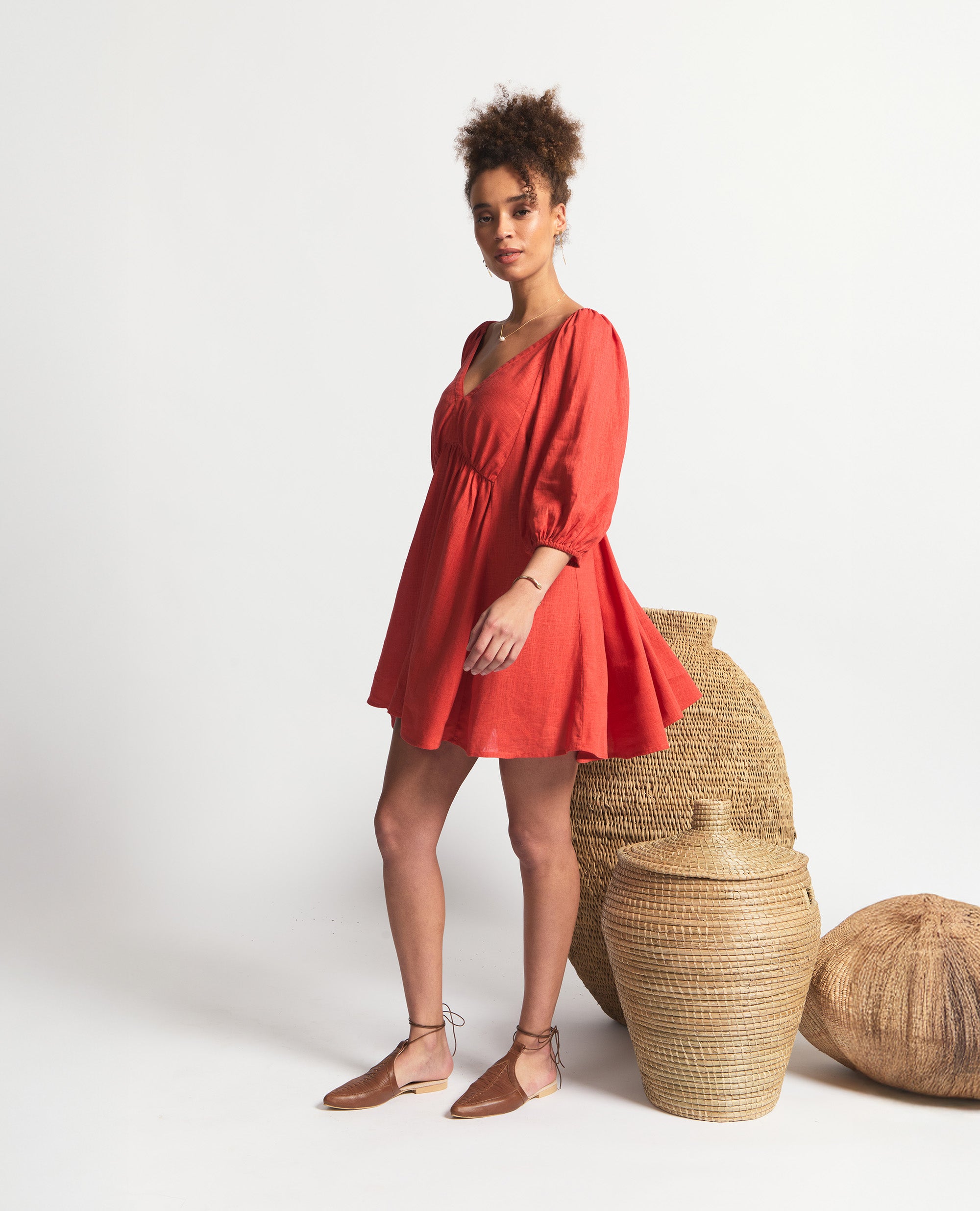 Maisie | Flared A-Line | Berry
