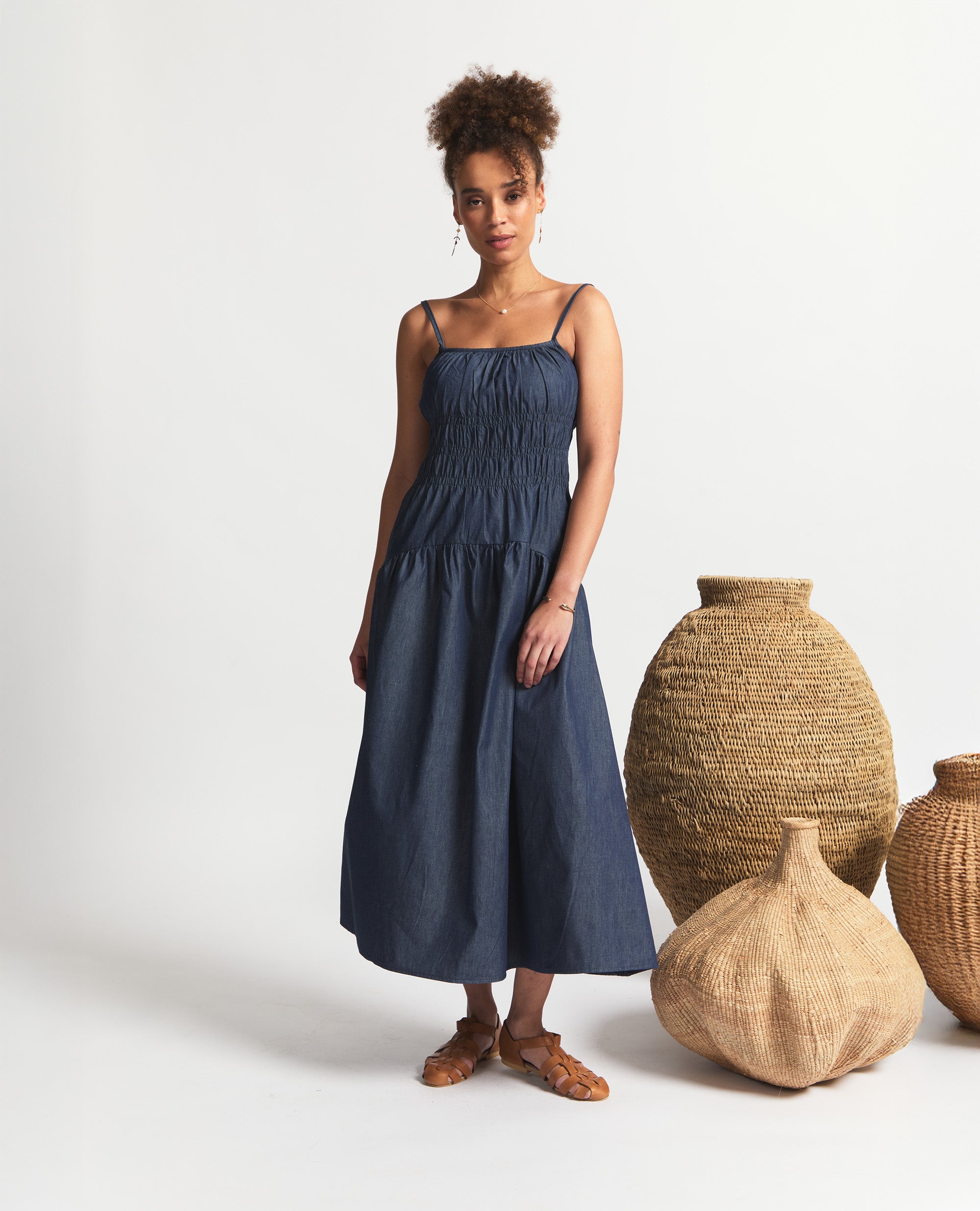 Cola | Maxi Dress | Denim