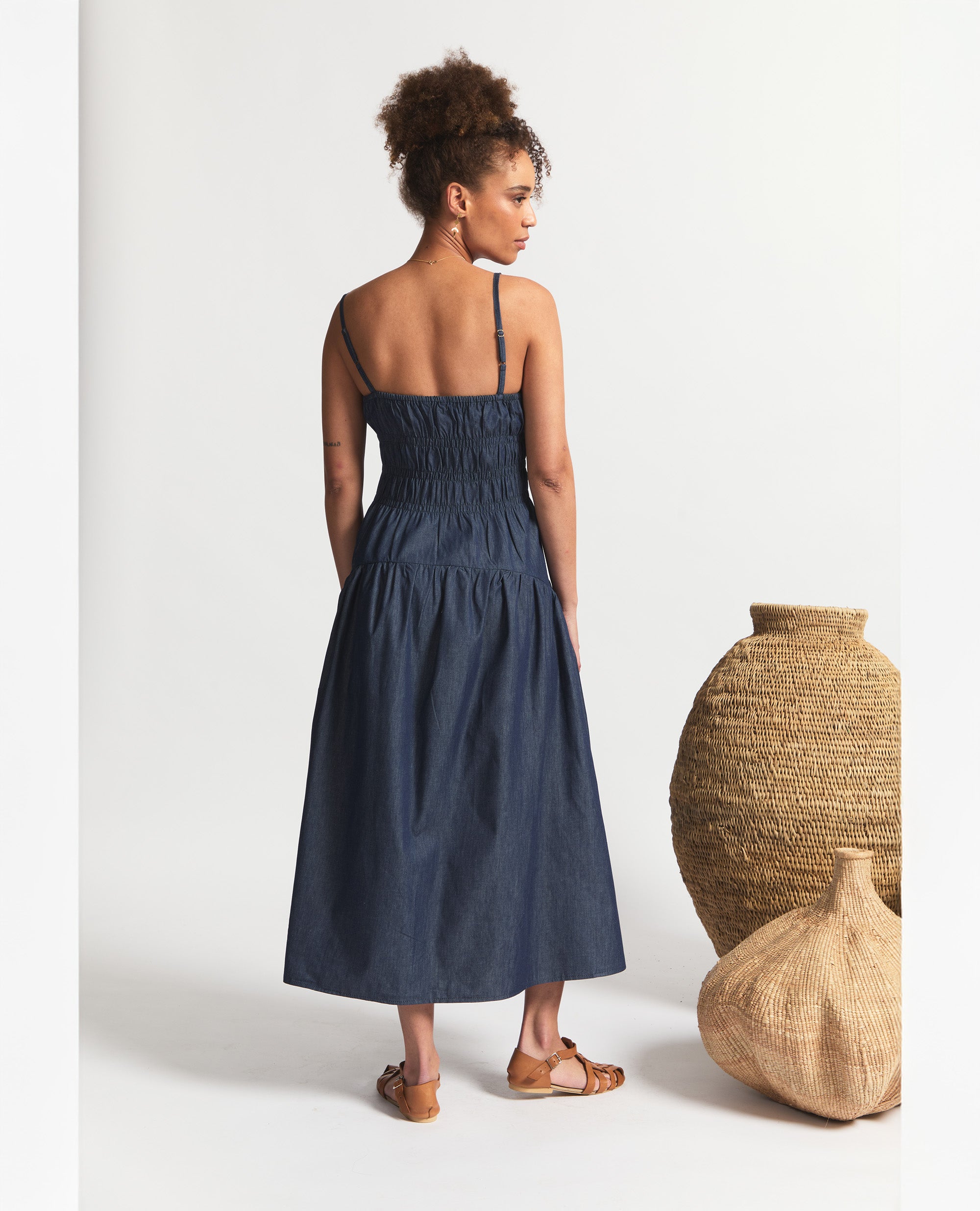 Cola | Maxi Dress | Denim