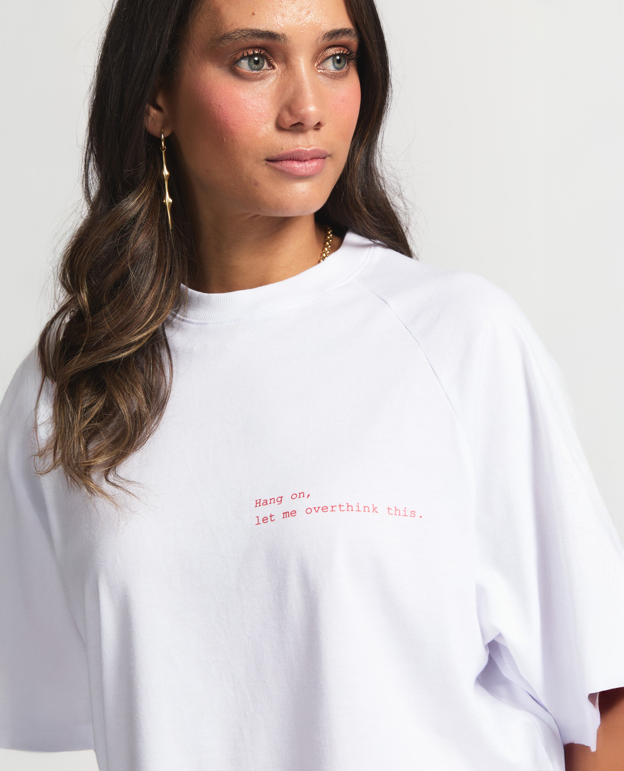 Rhae | Raglan Tee with Quote