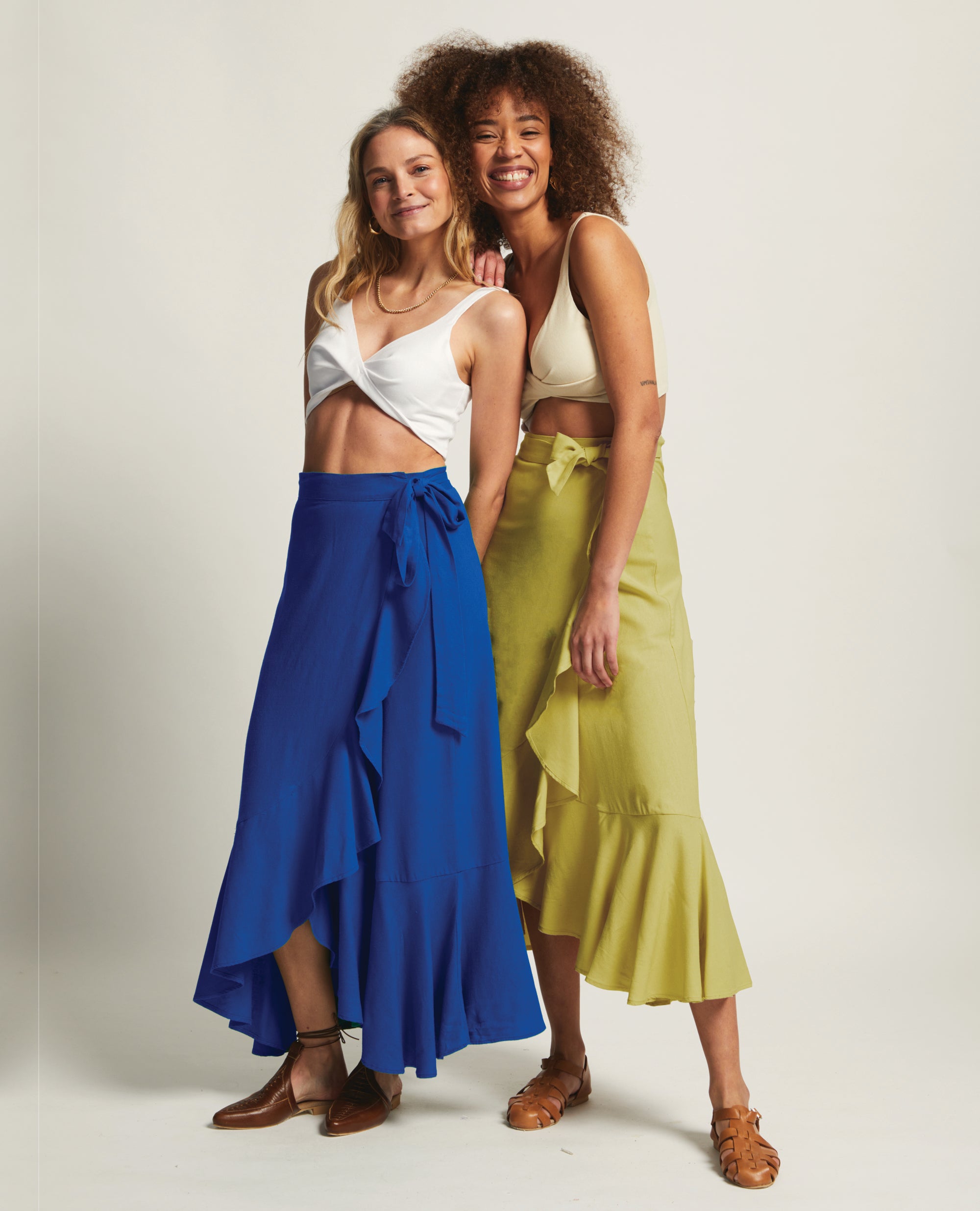 Aleyna | Frill Maxi Skirt