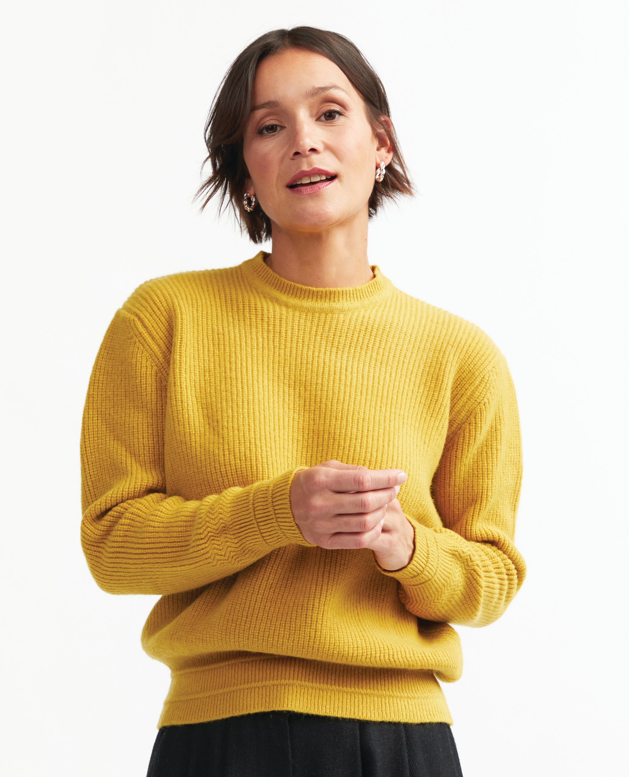 Jackson | Round Neck Jersey | Honey