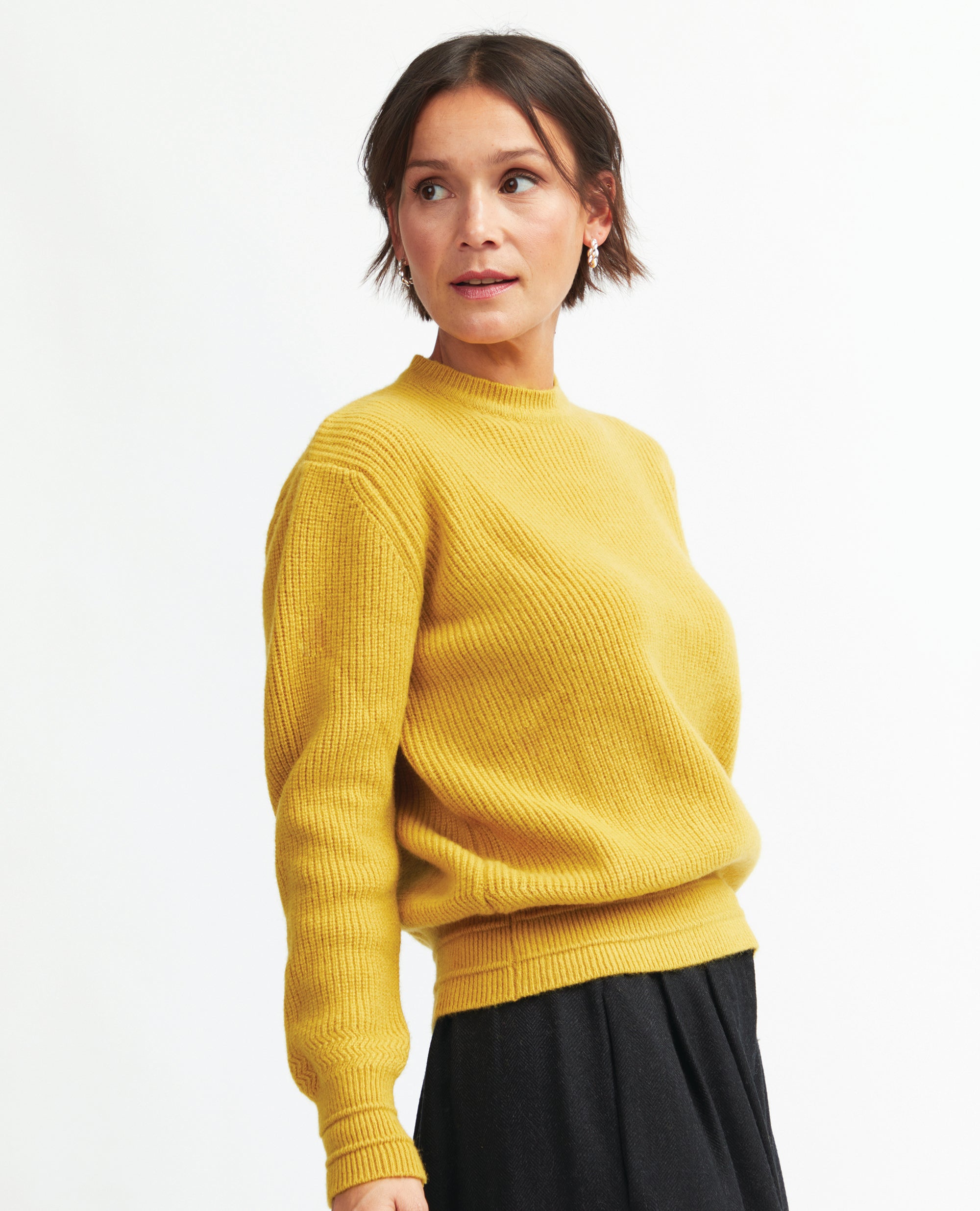 Jackson | Round Neck Jersey | Honey