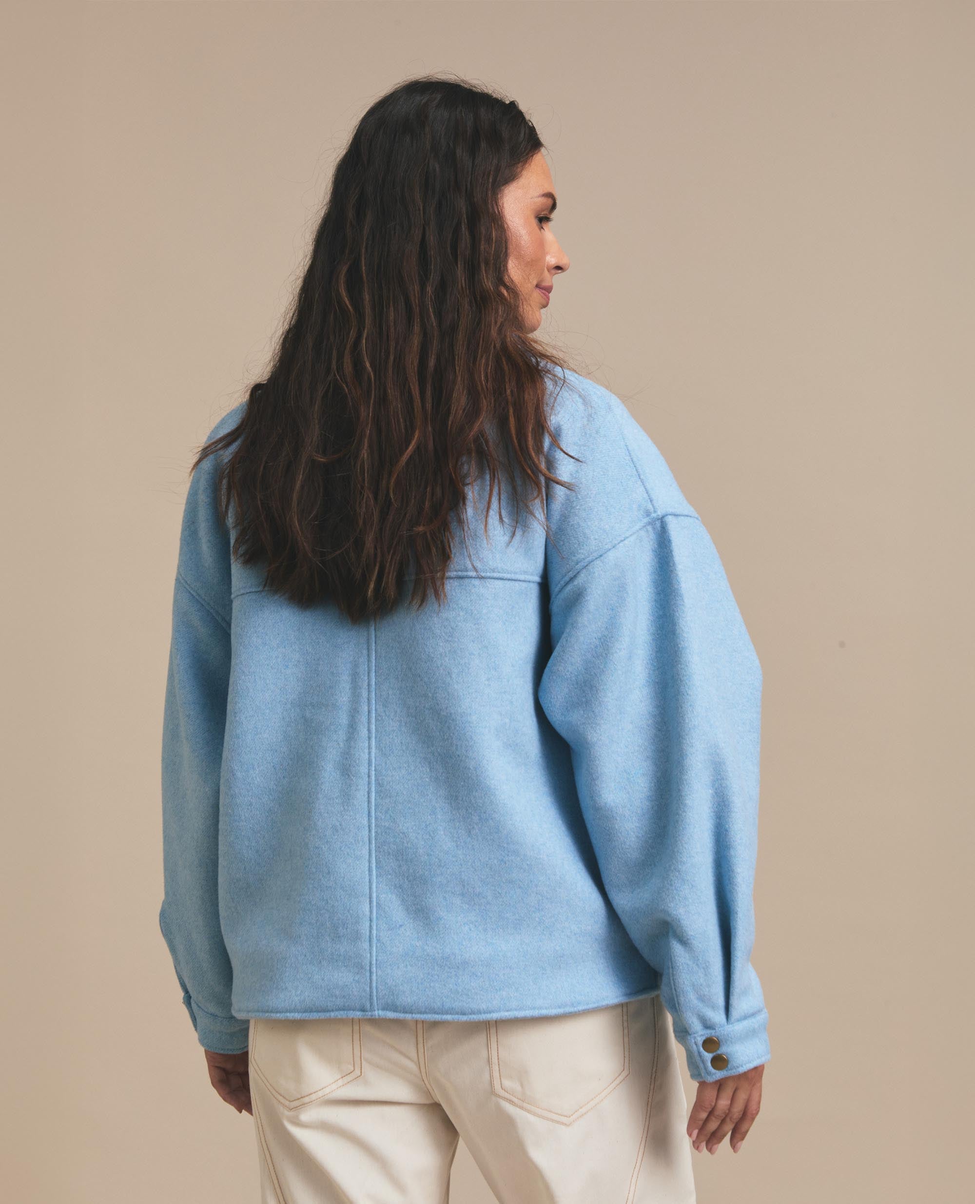 Fifer | Oversized Pocket Jacket | Blue