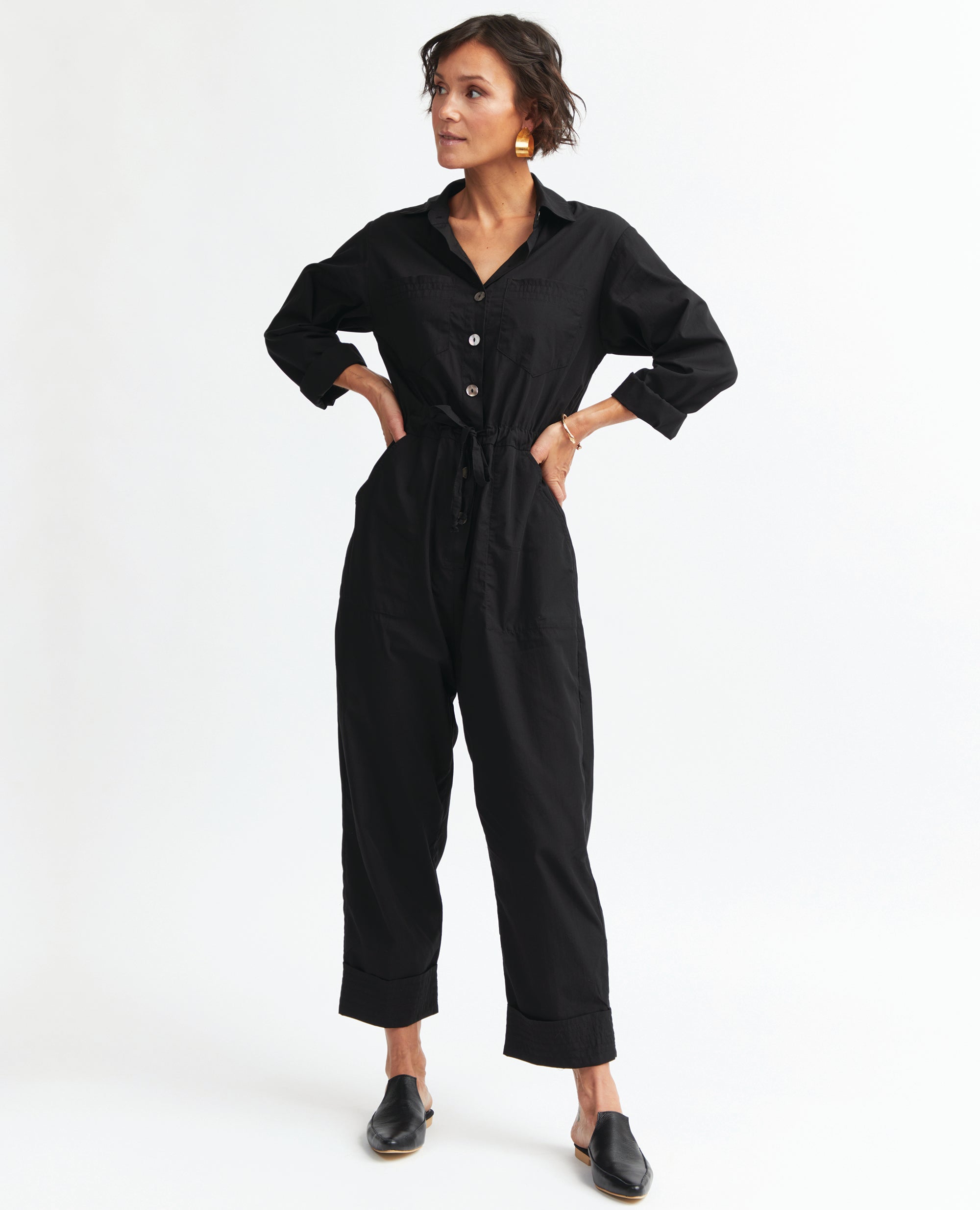 Brooklyn | Collared Boiler Suit