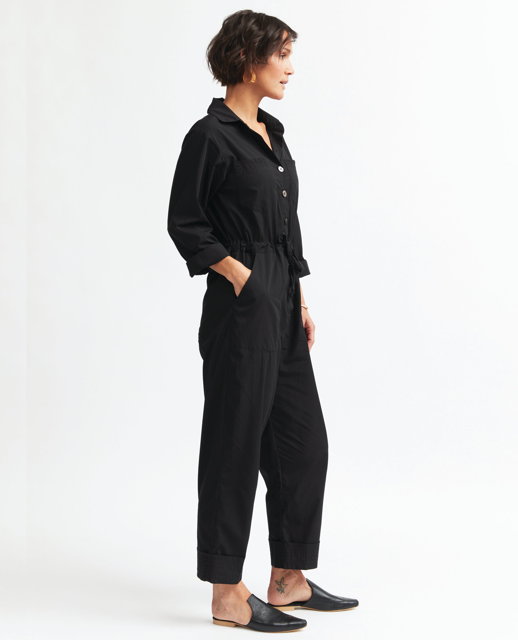 Brooklyn | Collared Boiler Suit