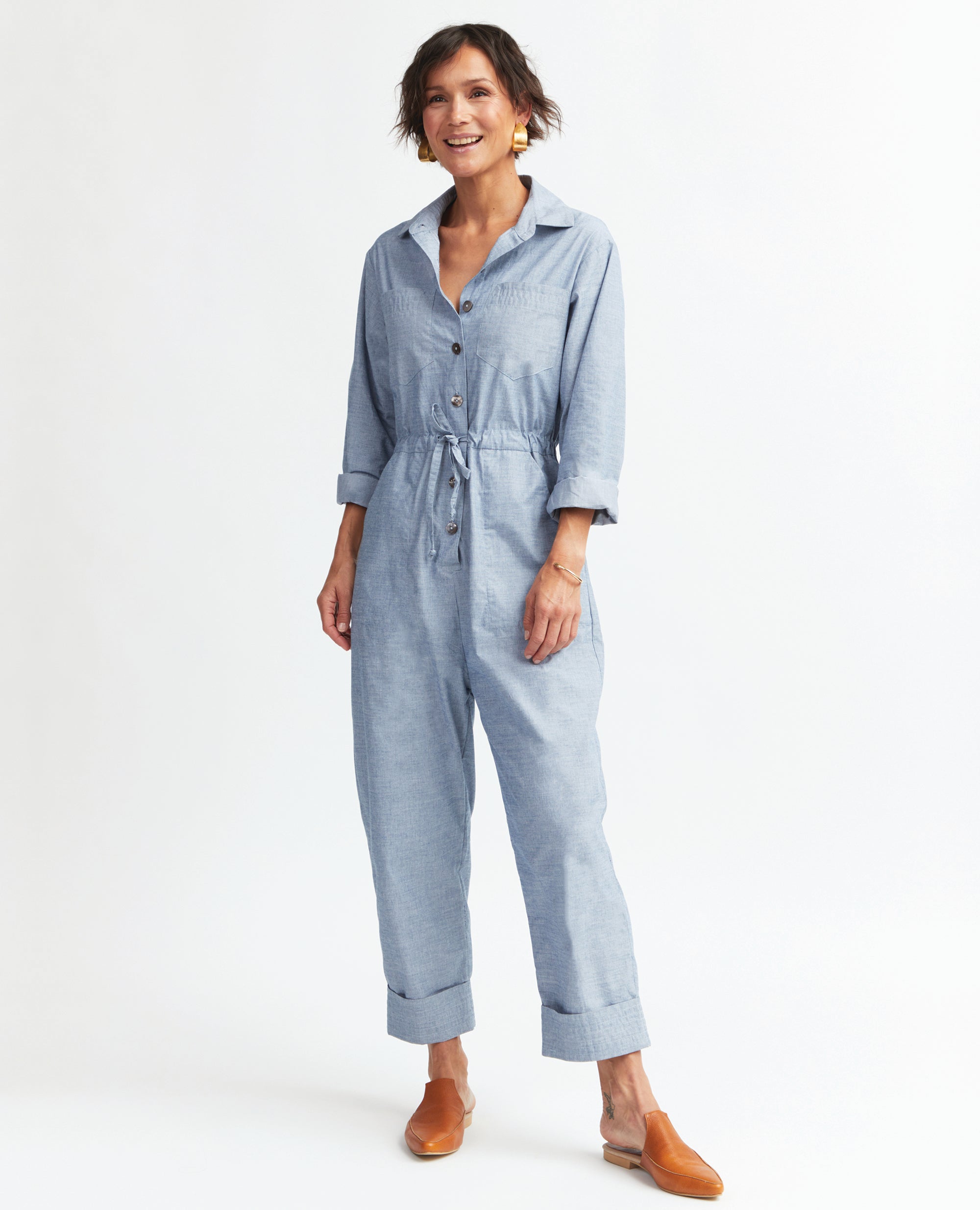 Brooklyn | Collared Boiler Suit