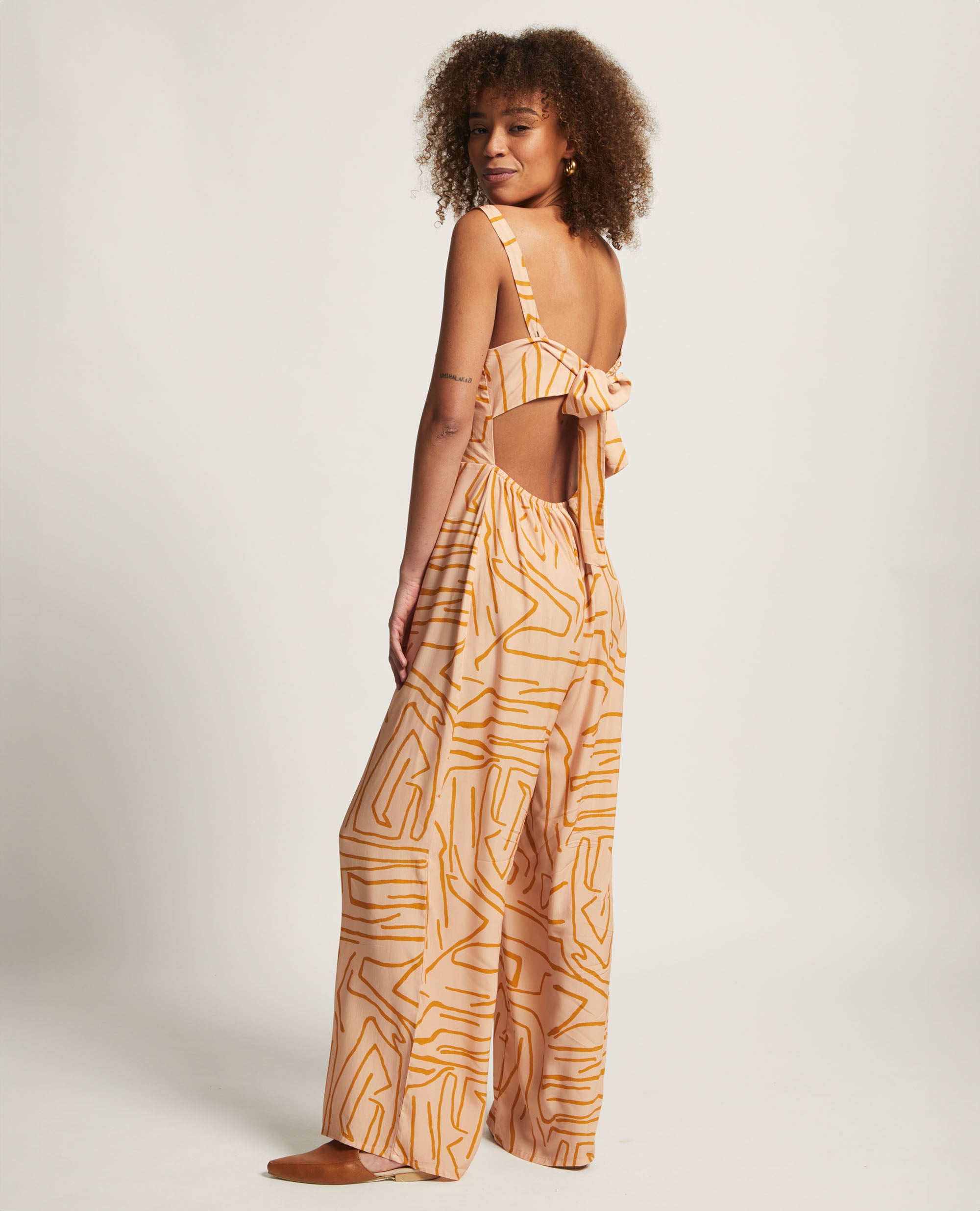 Kendo | Tie Back Jumpsuit