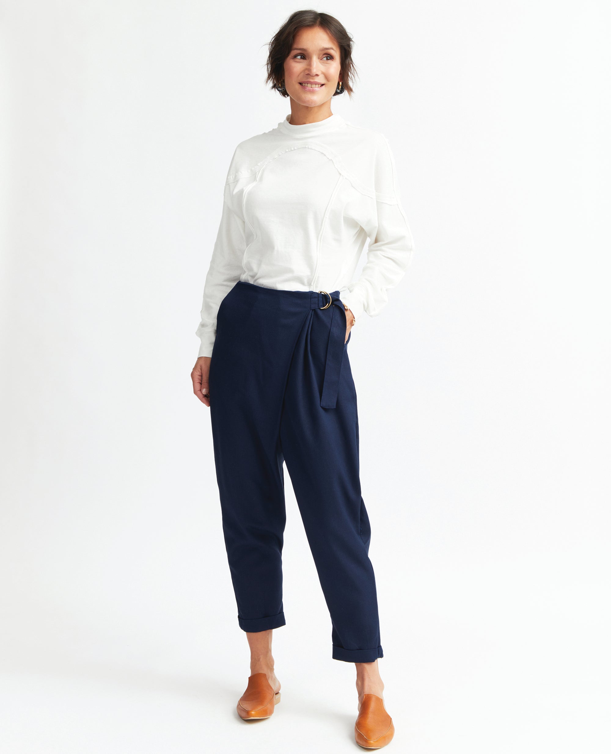 Kenna | Wrap Asymmetrical Trouser