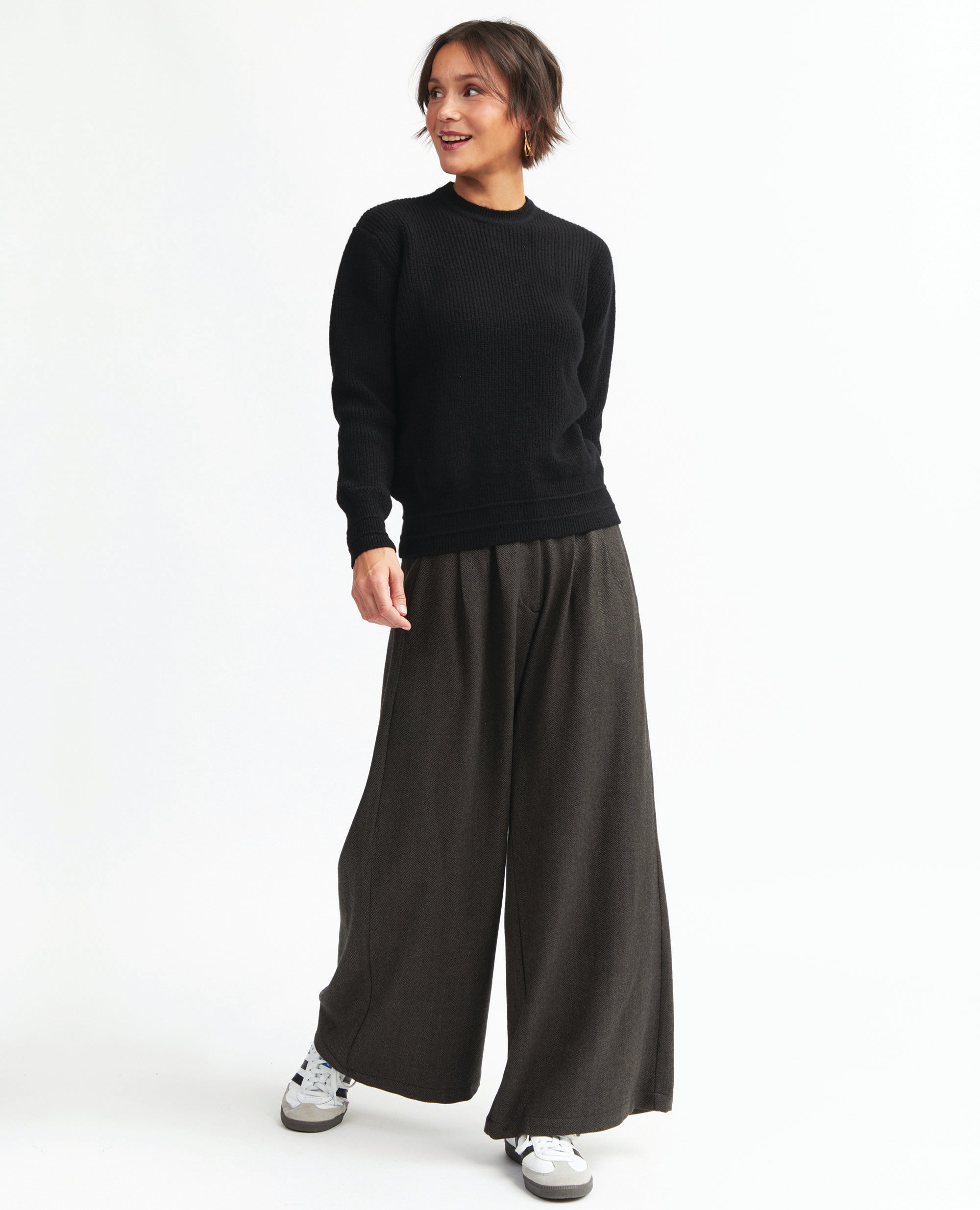 Ninka | High Waisted Palazzo Trouser