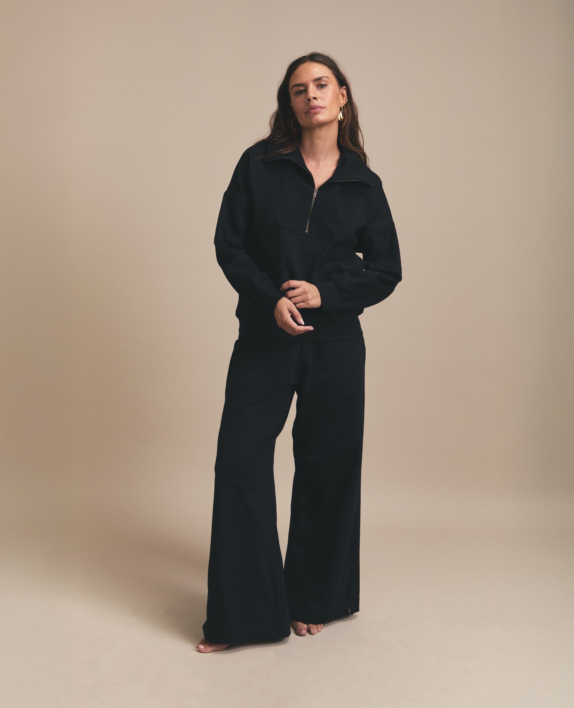 Sian Bottom | Track Pants | Black