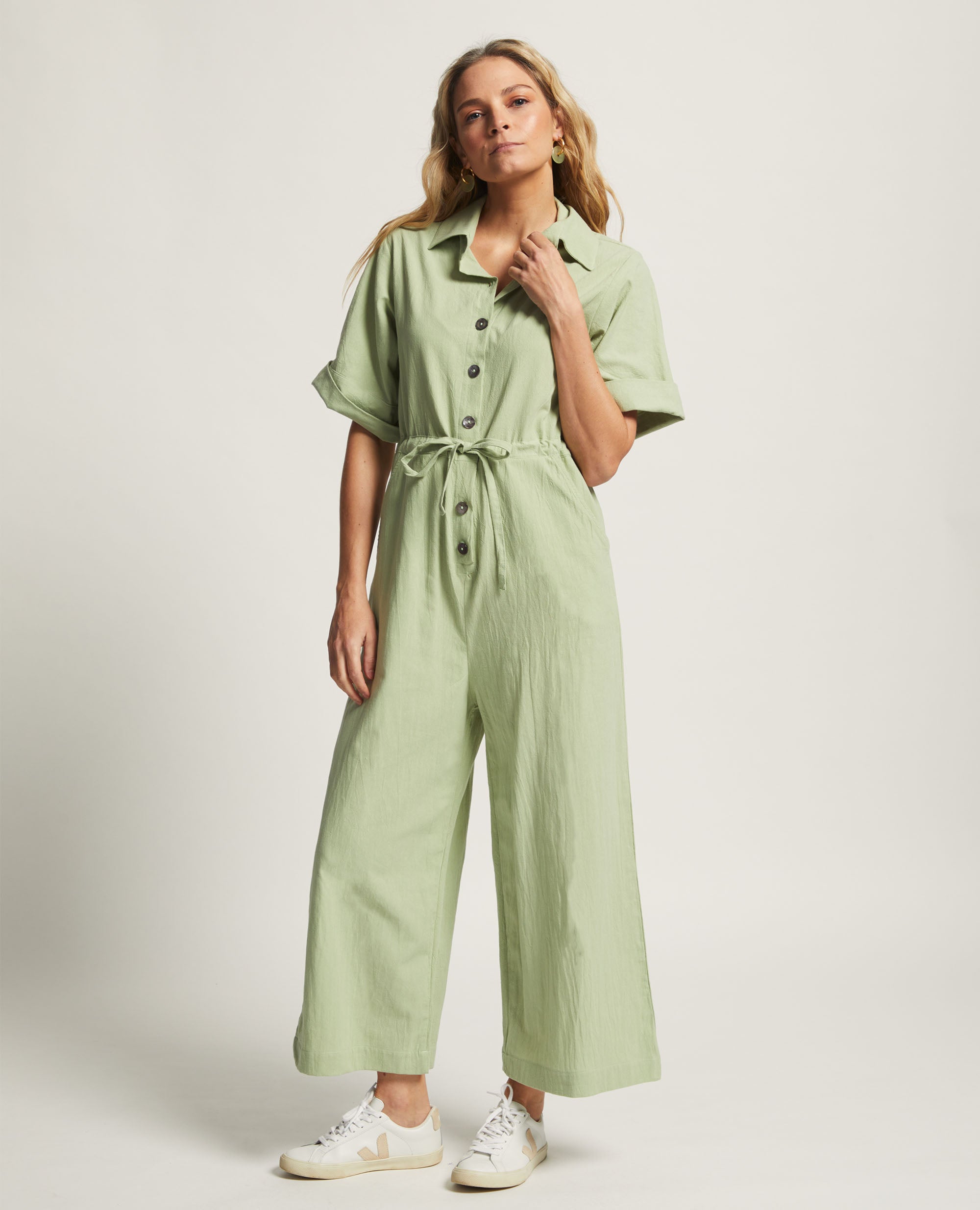 Suki | Collared Jumpsuit