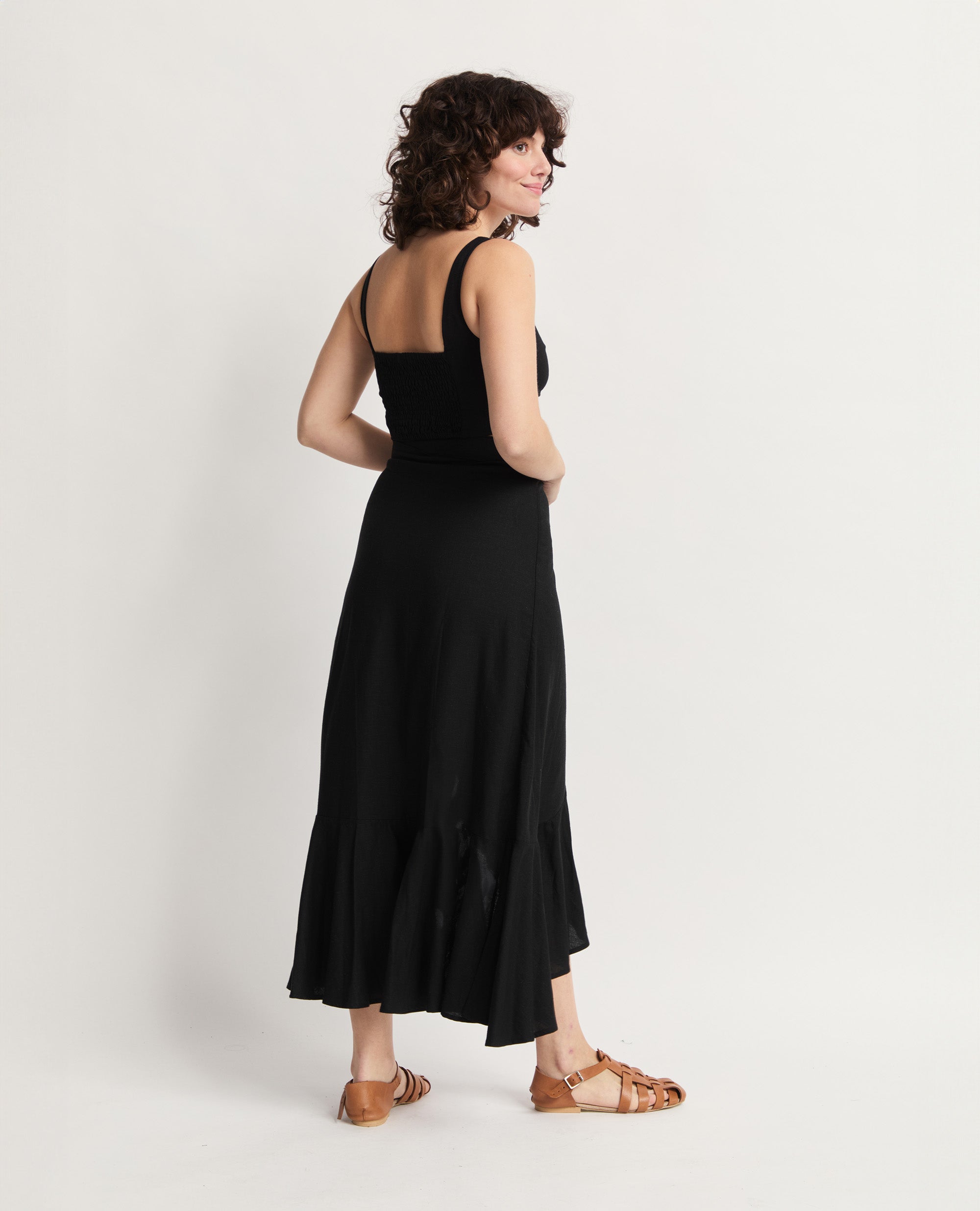 Aleyna | Frill Maxi Skirt
