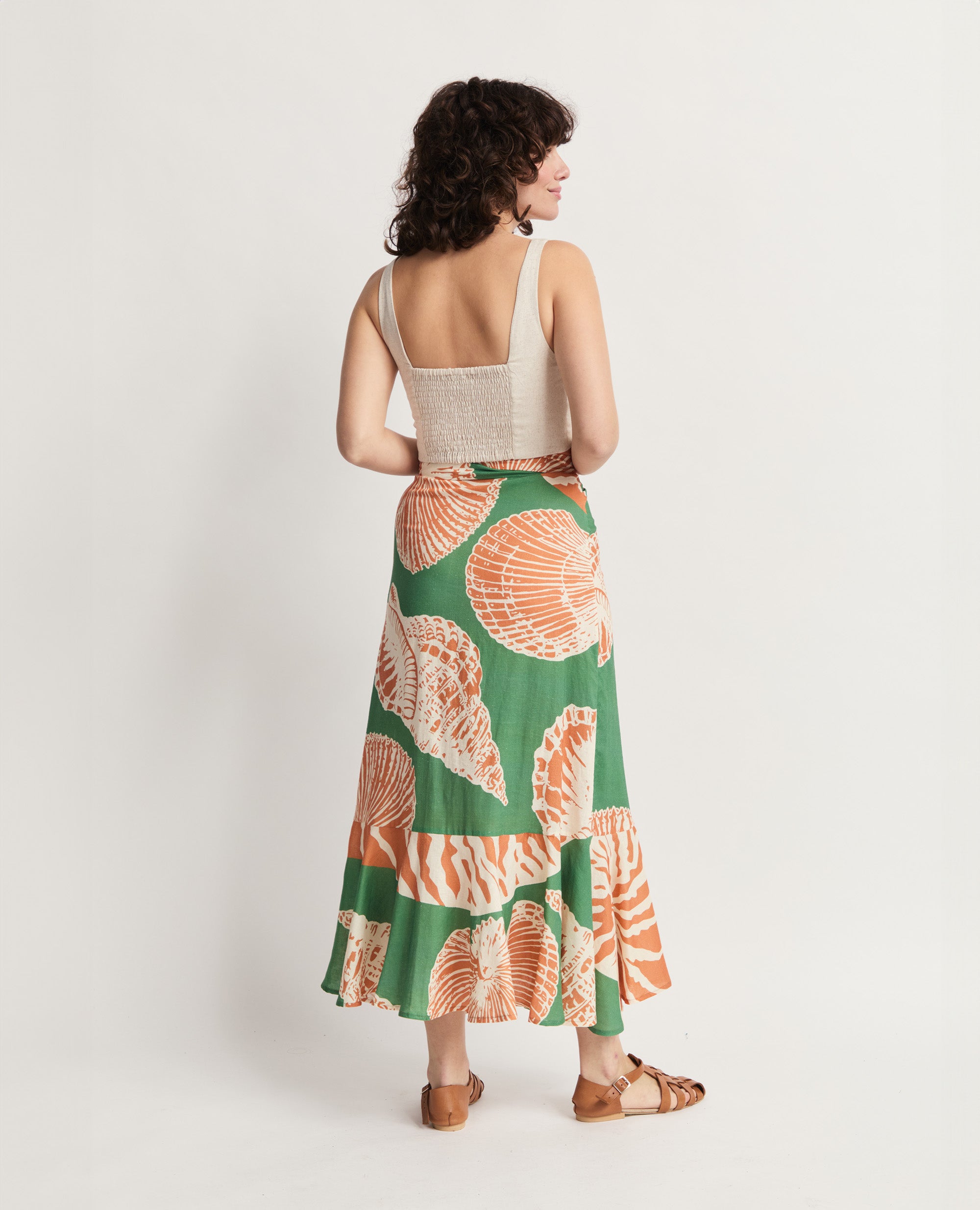 Aleyna | Frill Maxi Skirt