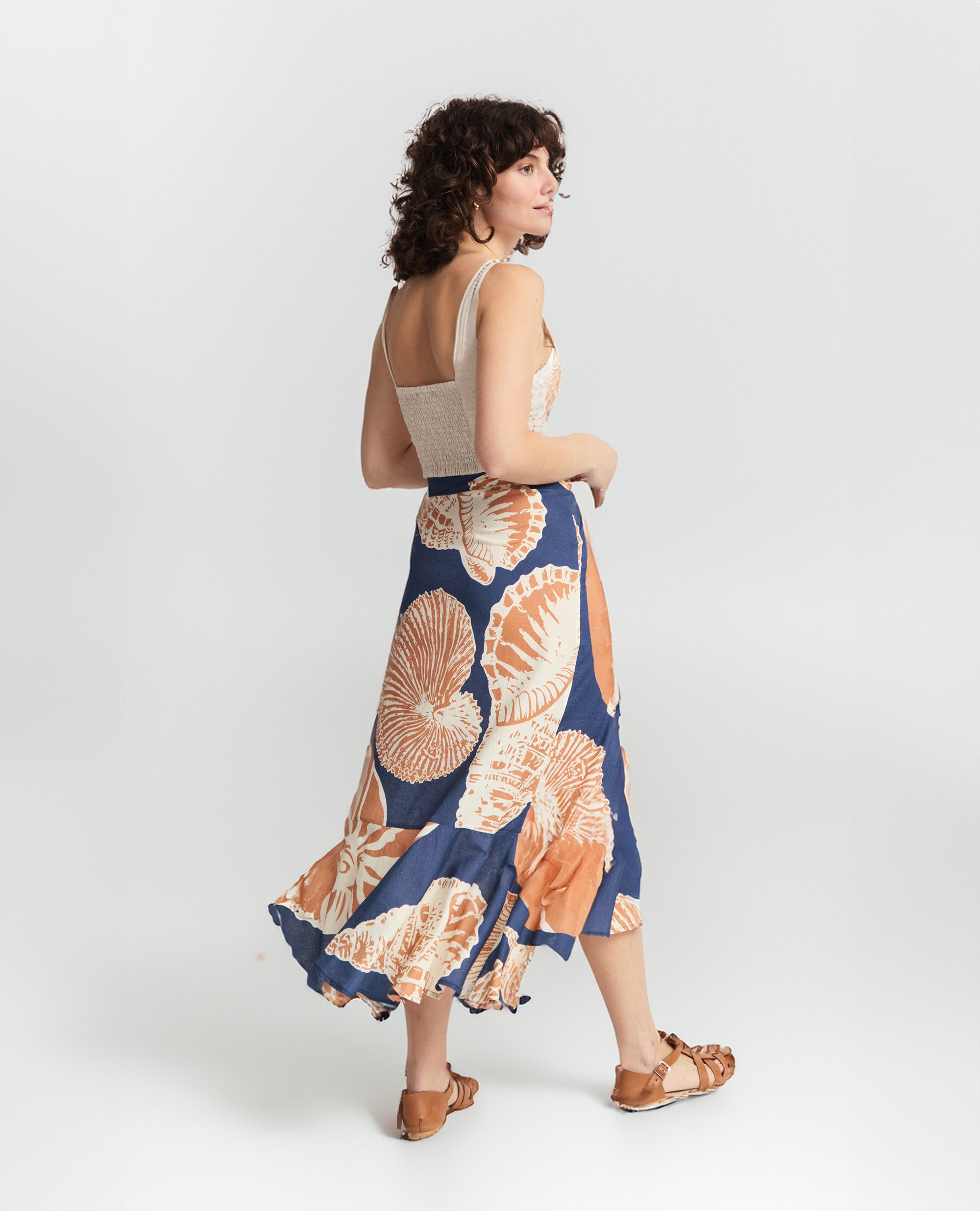 Aleyna | Frill Maxi Skirt