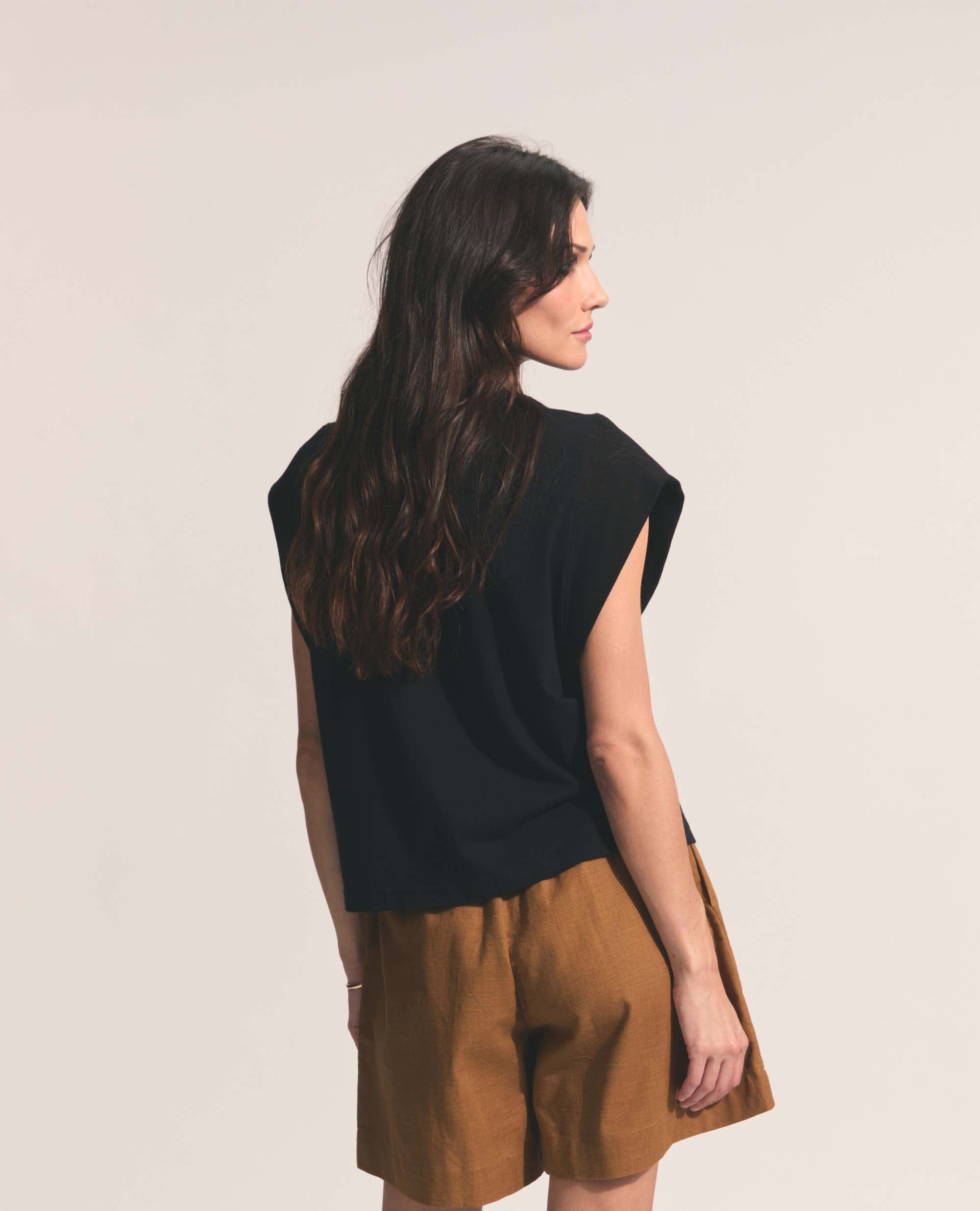 Bowie | Relaxed Tank | Black