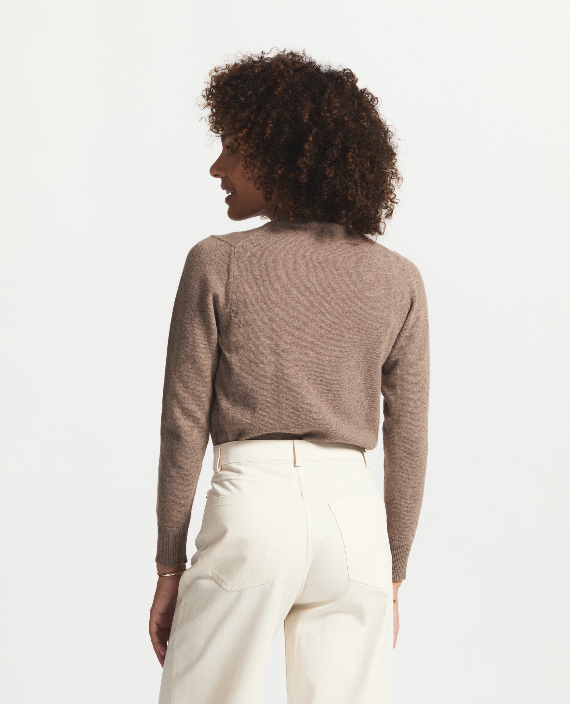 Snug | Crew Neck Jersey | Cedar Brown