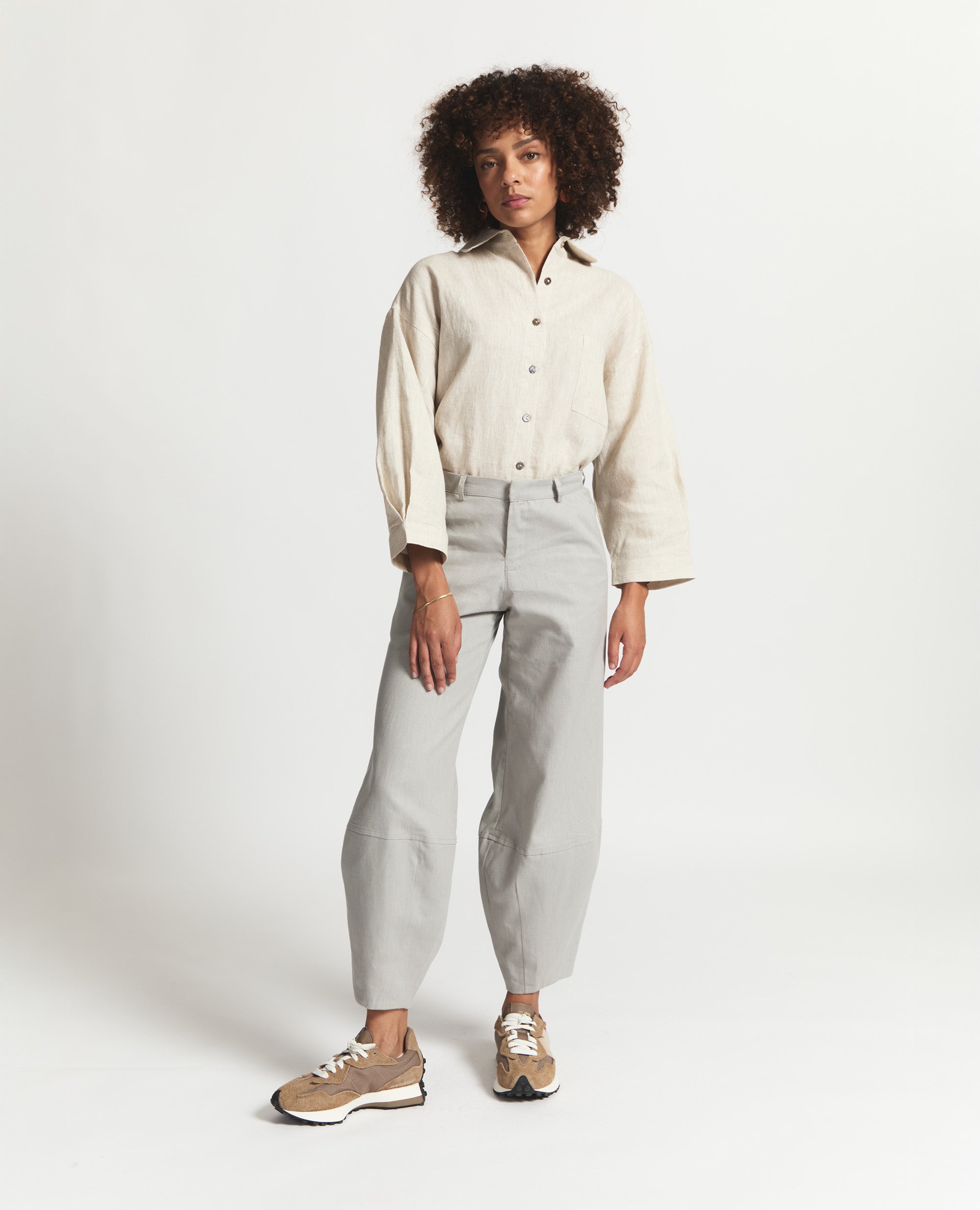 Elm Core | Tapered Trousers | Sage