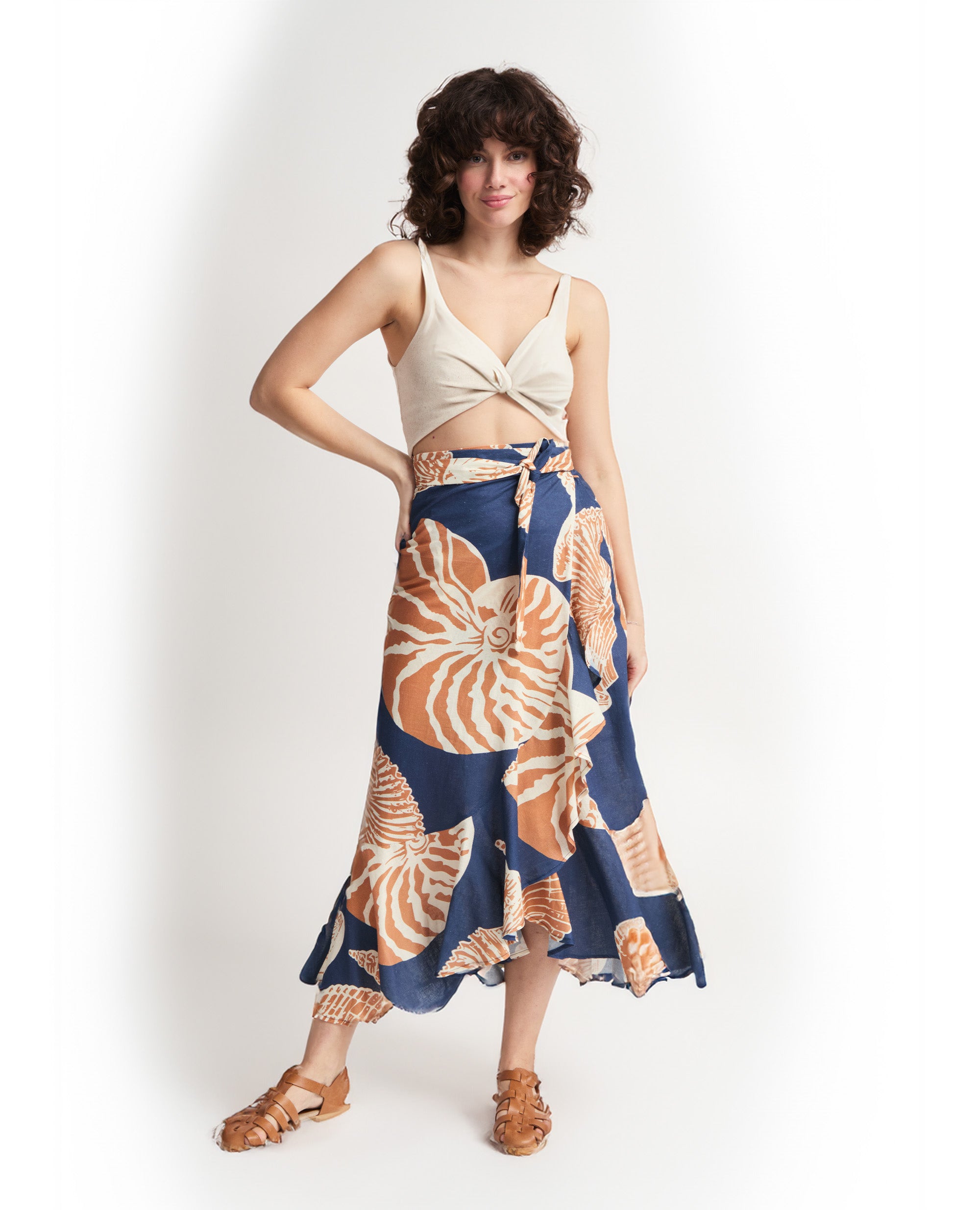 Aleyna | Frill Maxi Skirt