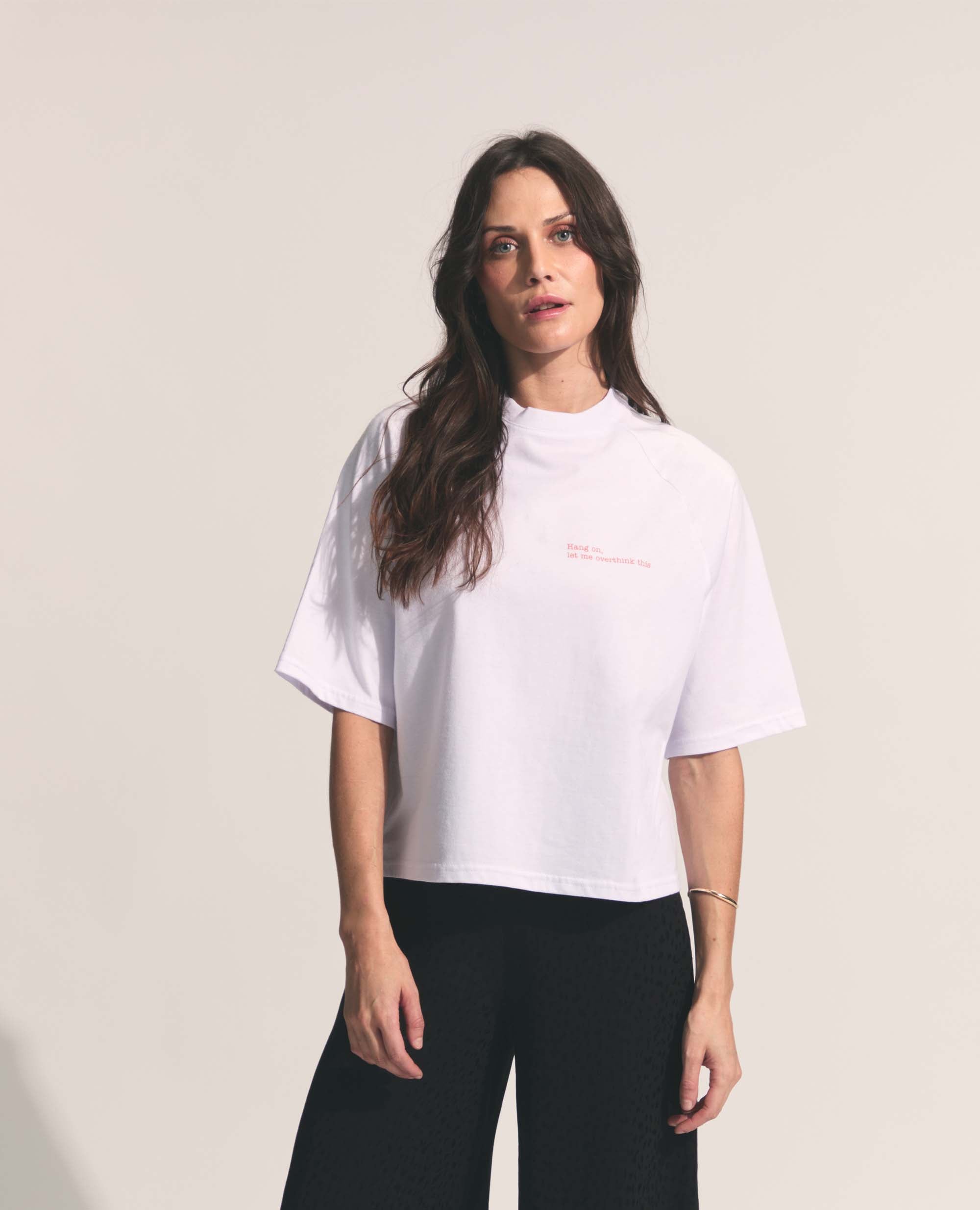 Rhae | Raglan Tee with Quote