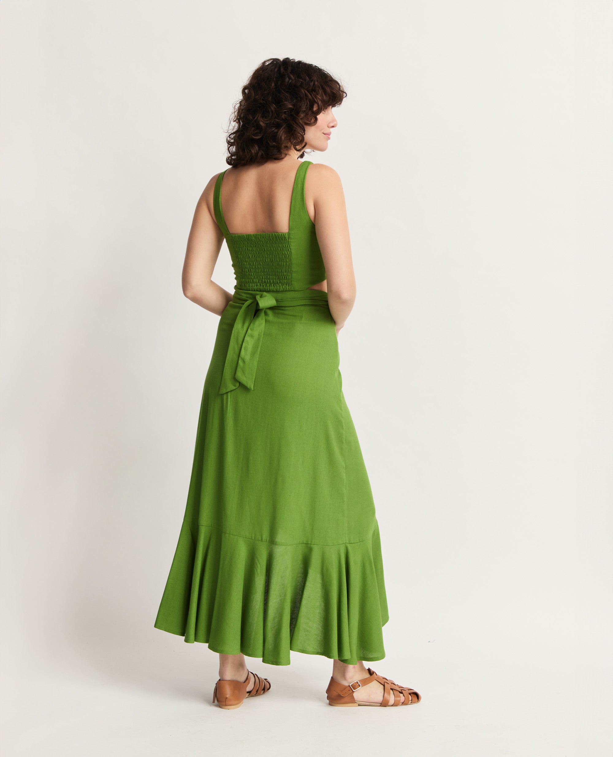 Aleyna | Frill Maxi Skirt