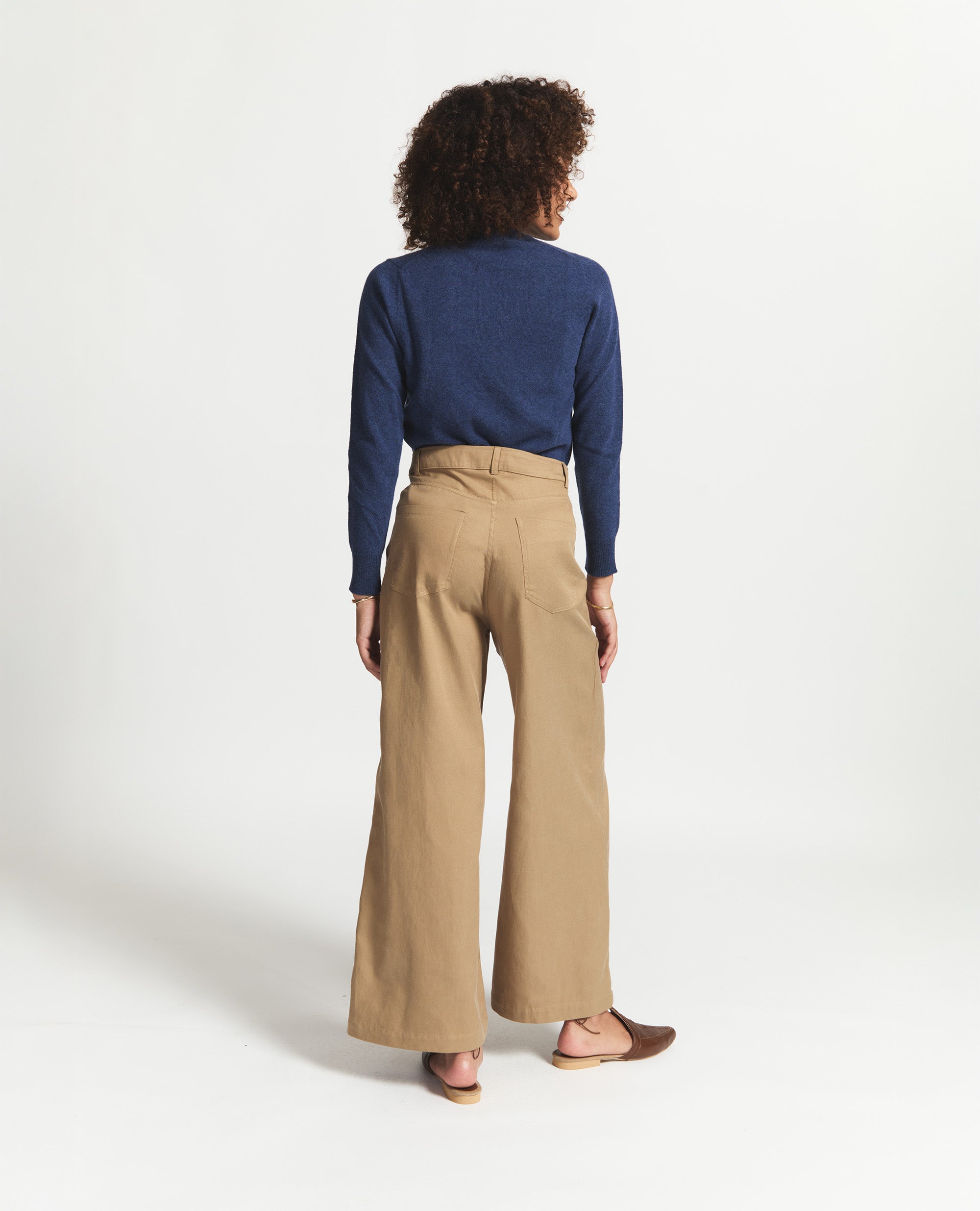 Kyoto | Fitted Trouser | Camel