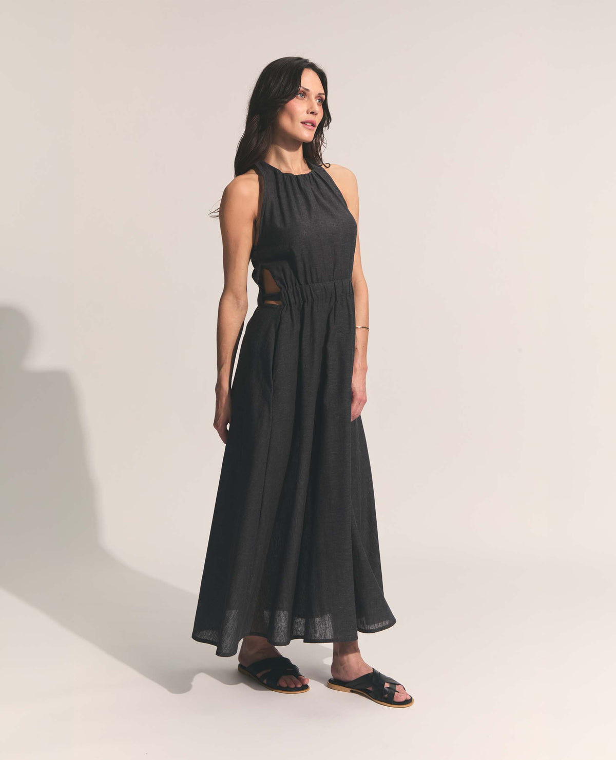 Mei | Maxi Dress | Charcoal