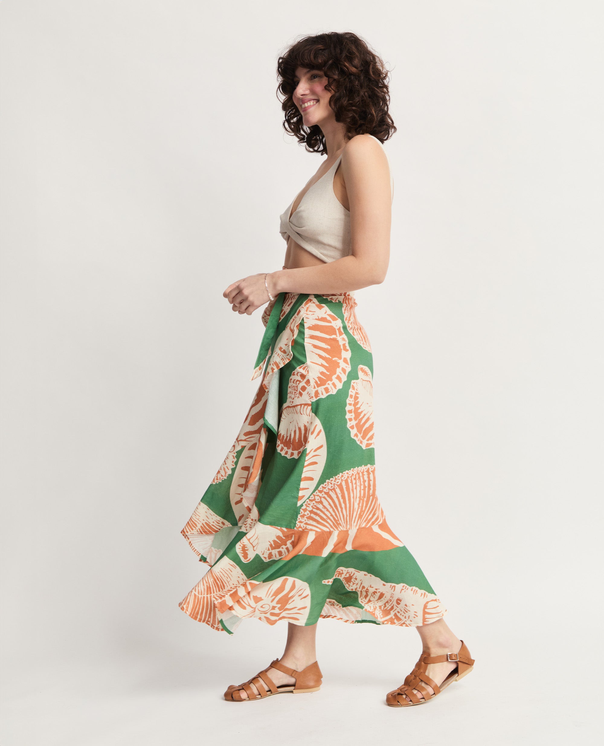 Aleyna | Frill Maxi Skirt