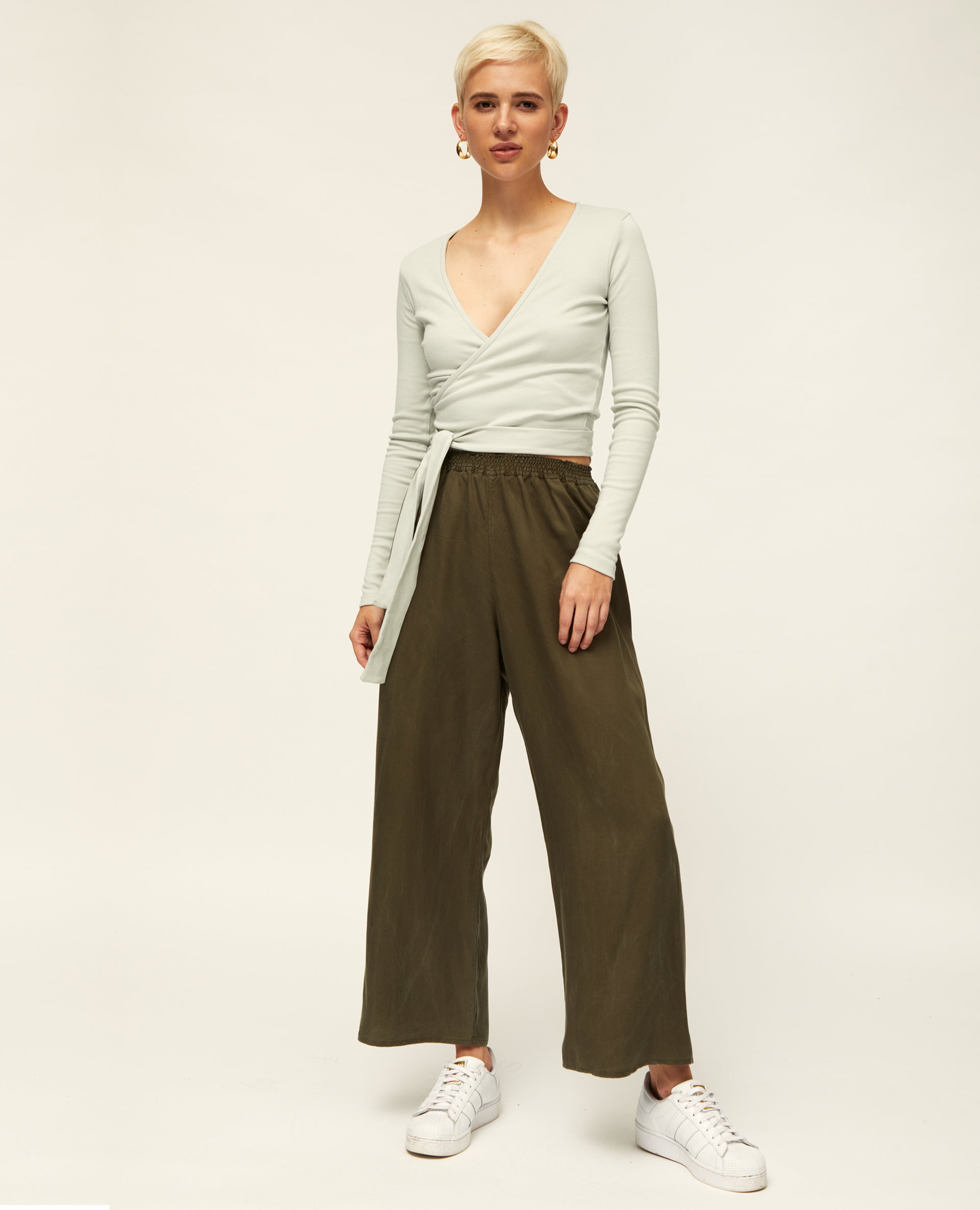 Azara | Palazzo Straight Leg Trouser
