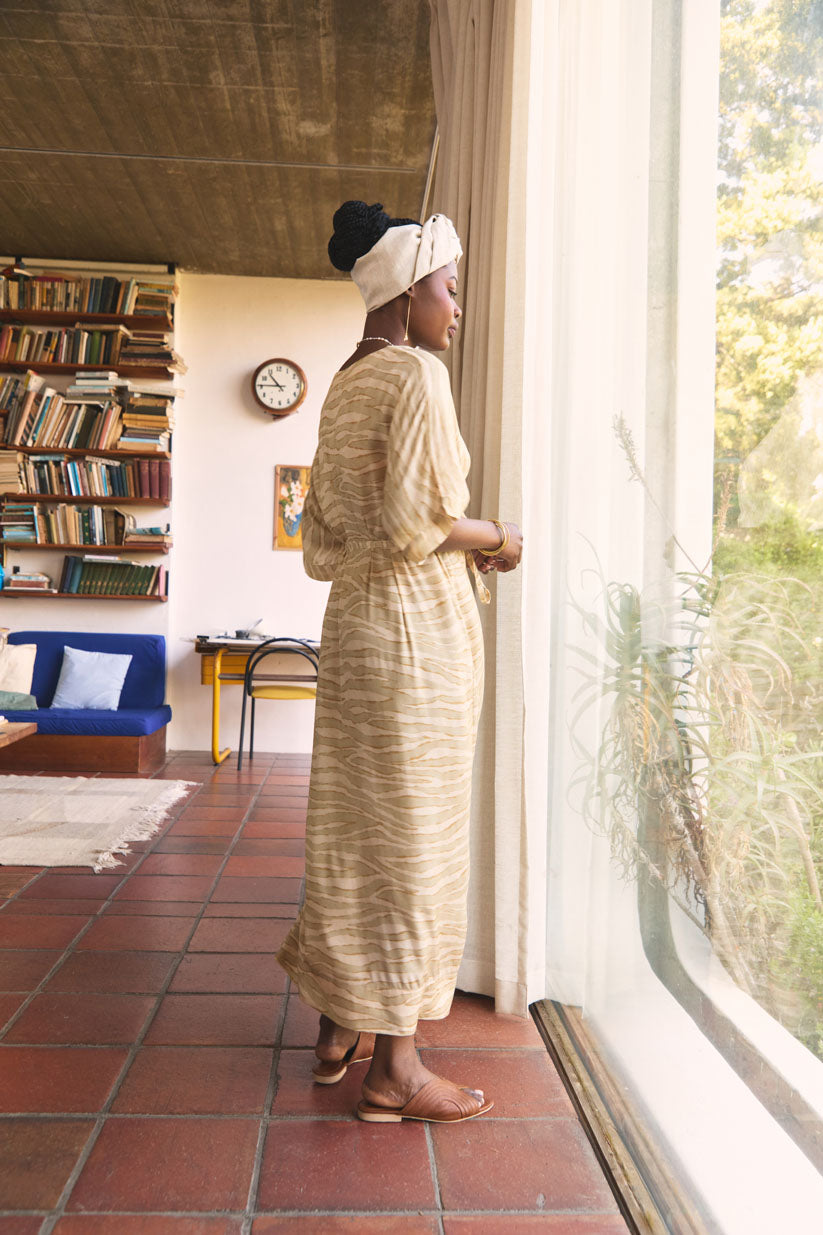 Dune | Kaftan Maxi Dress | Dune Stripe