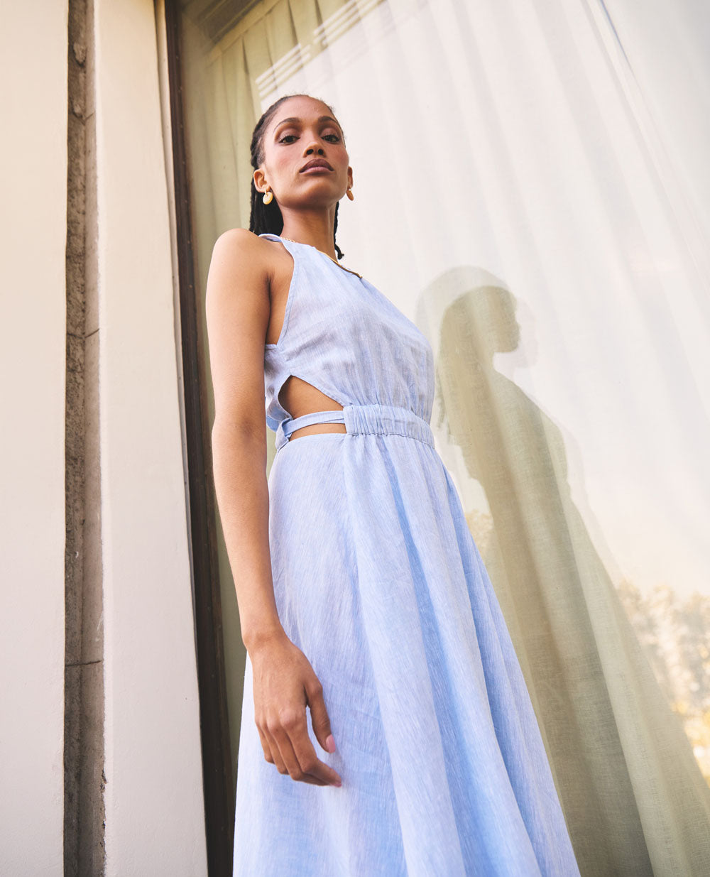 Mei | Maxi Dress | Light Blue