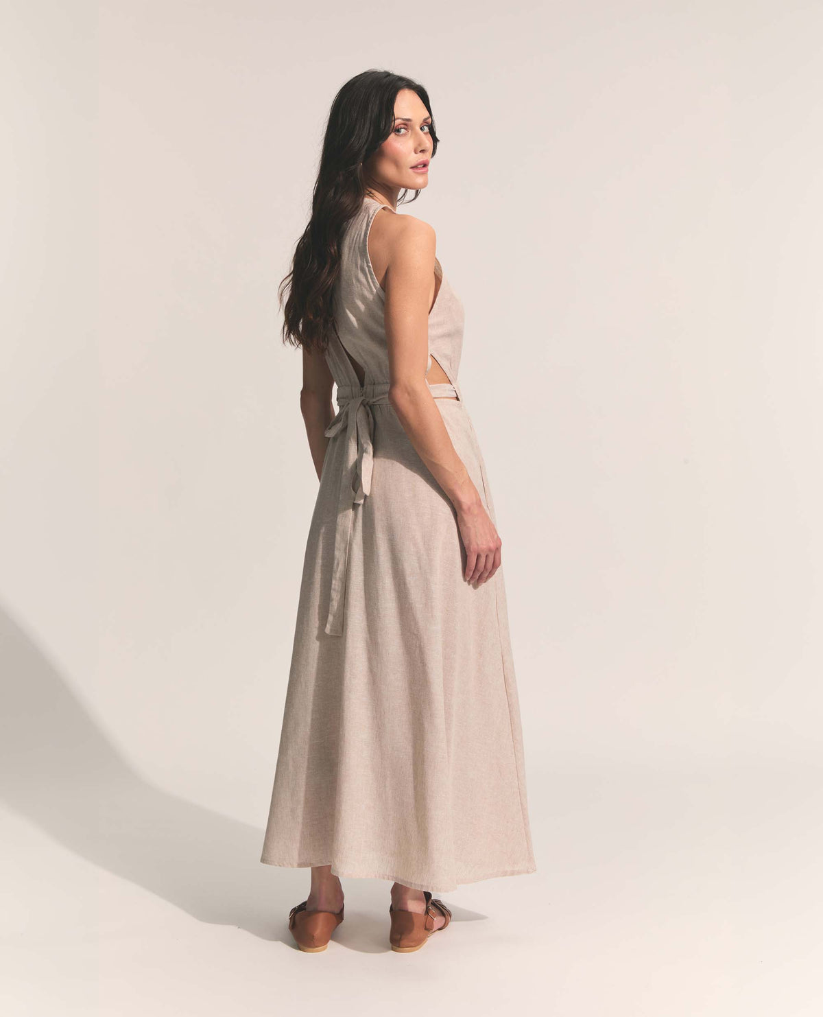 Mei | Maxi Dress | Stone