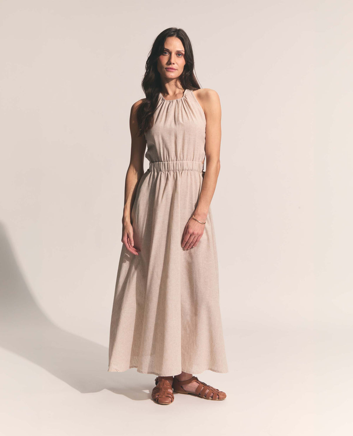Mei | Maxi Dress | Stone