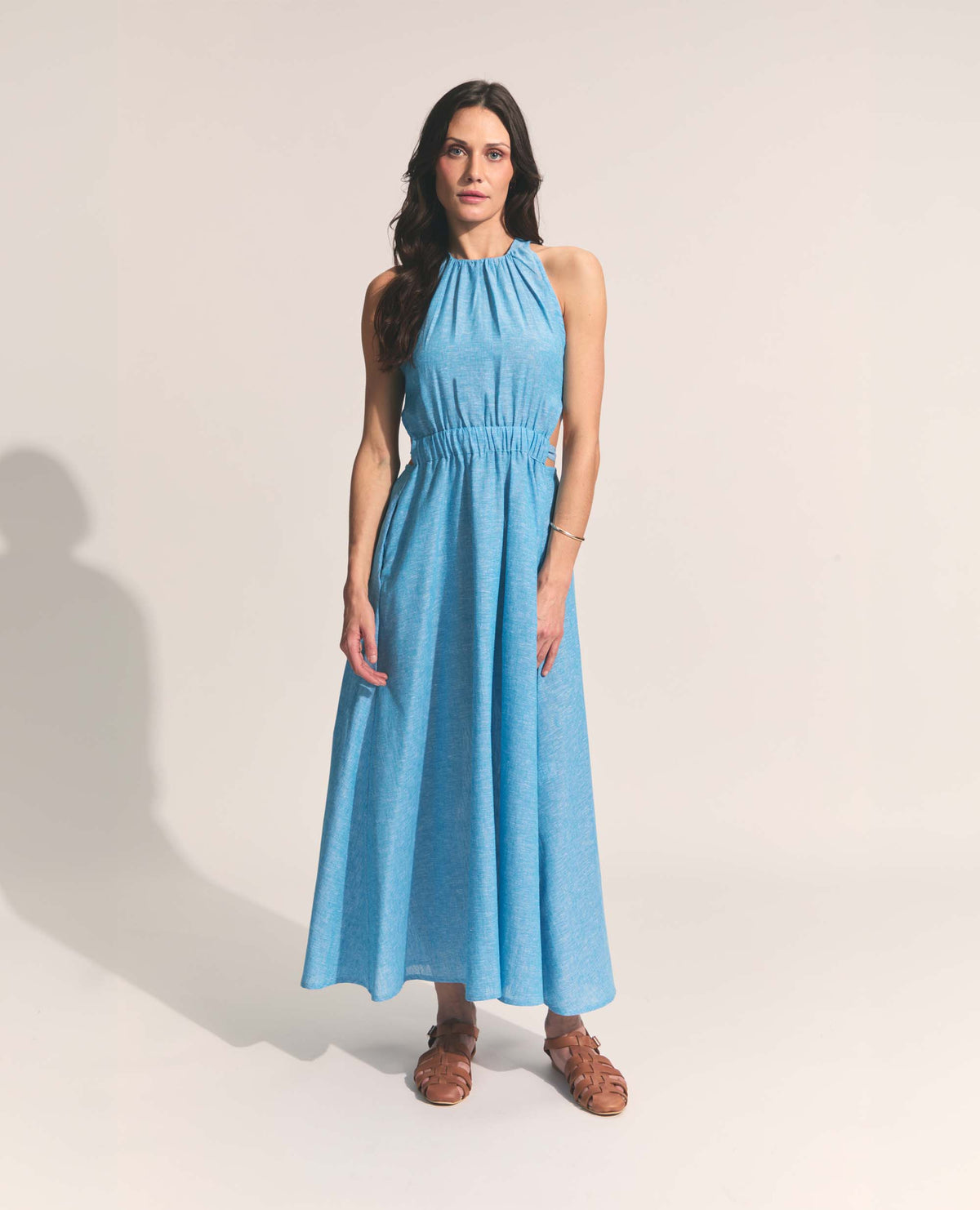 Mei | Maxi Dress | Blue