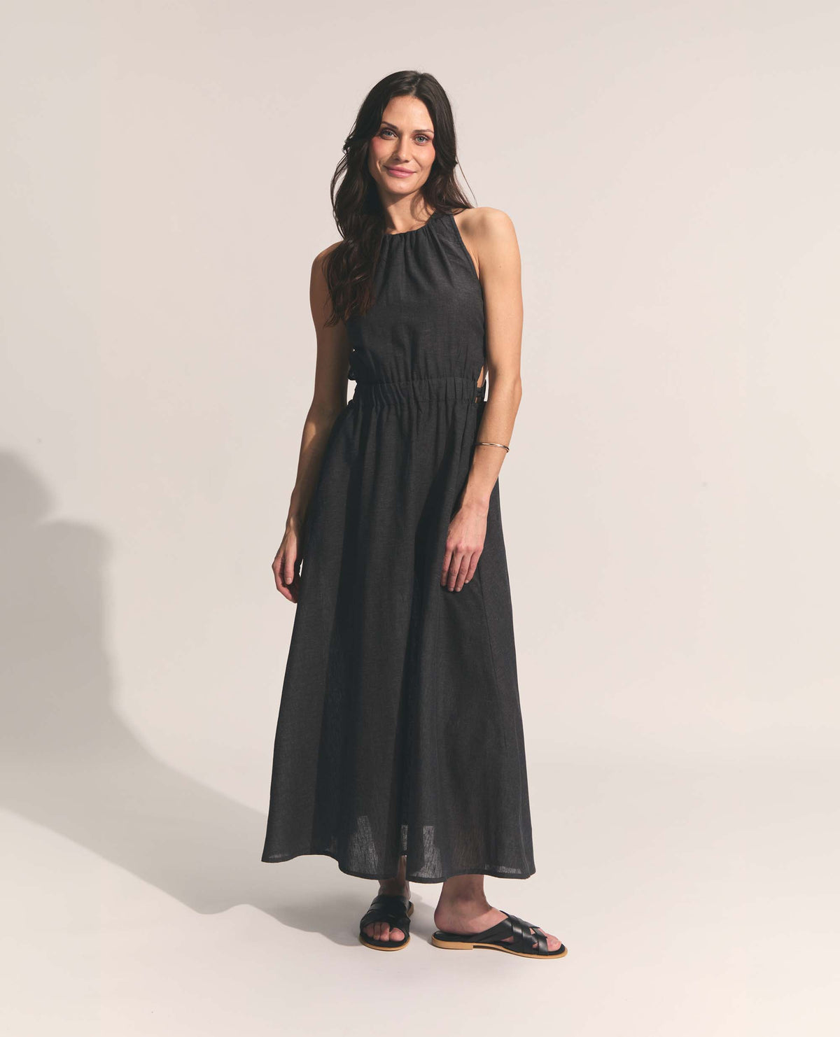 Mei | Maxi Dress | Charcoal